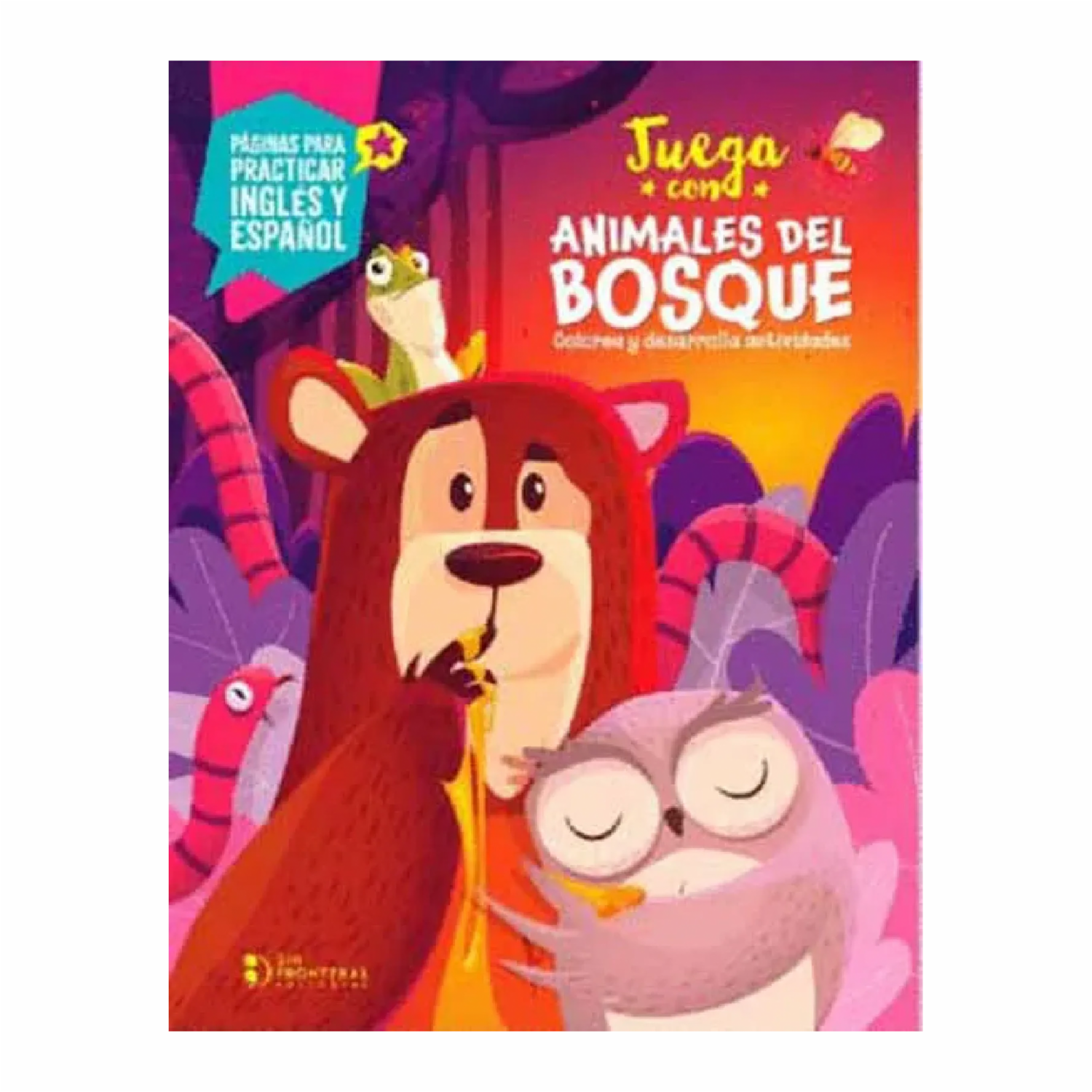 Libro Juega Con Animales Del Bosque PLAZA & JANES 35 Páginas