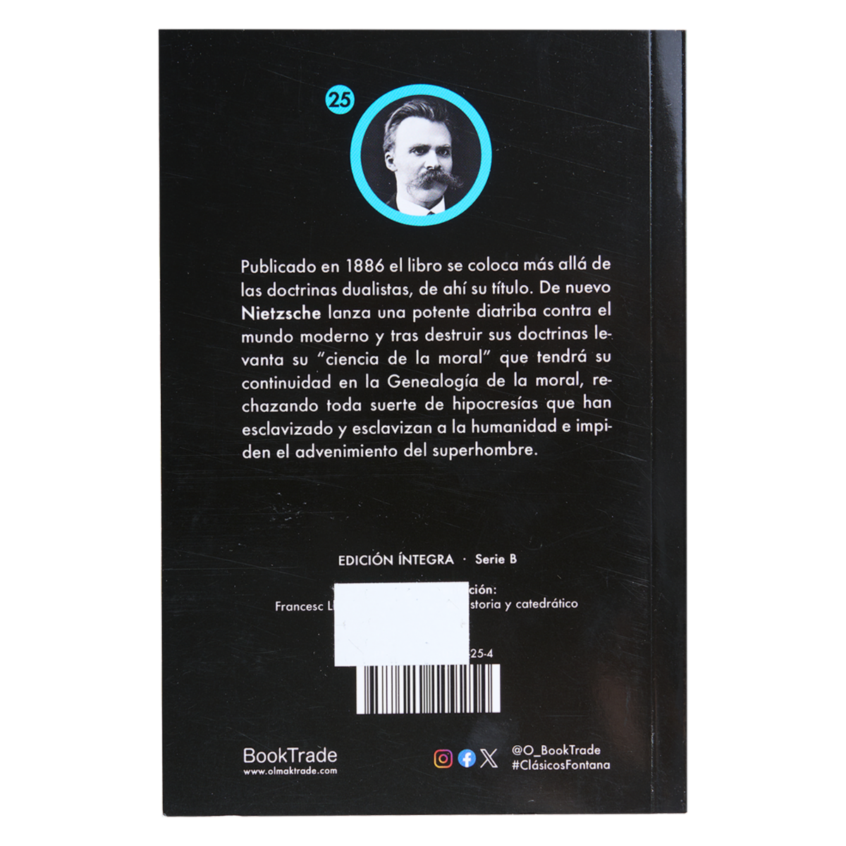 Libro Mas Alla Del Bien Y Del Mal FONTANA 250 Páginas