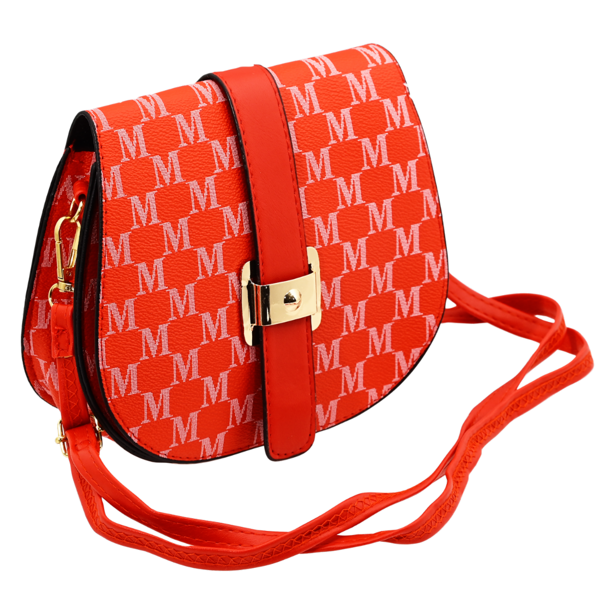 Cartera Con Tapa Y Broche De Letra CHIC Talla Pequeño