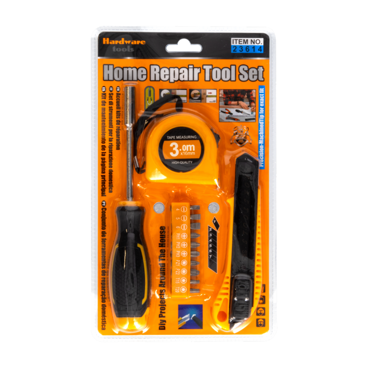 Herramientas De Reparación Casera Set HARDWARE TOOLS X 3 Uds