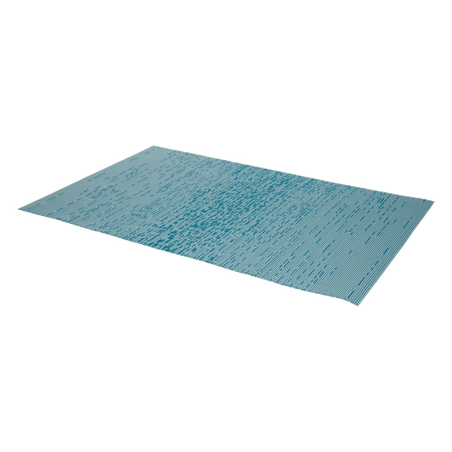 Individual Jaspeado Turquesa FREE HOME Rectangular