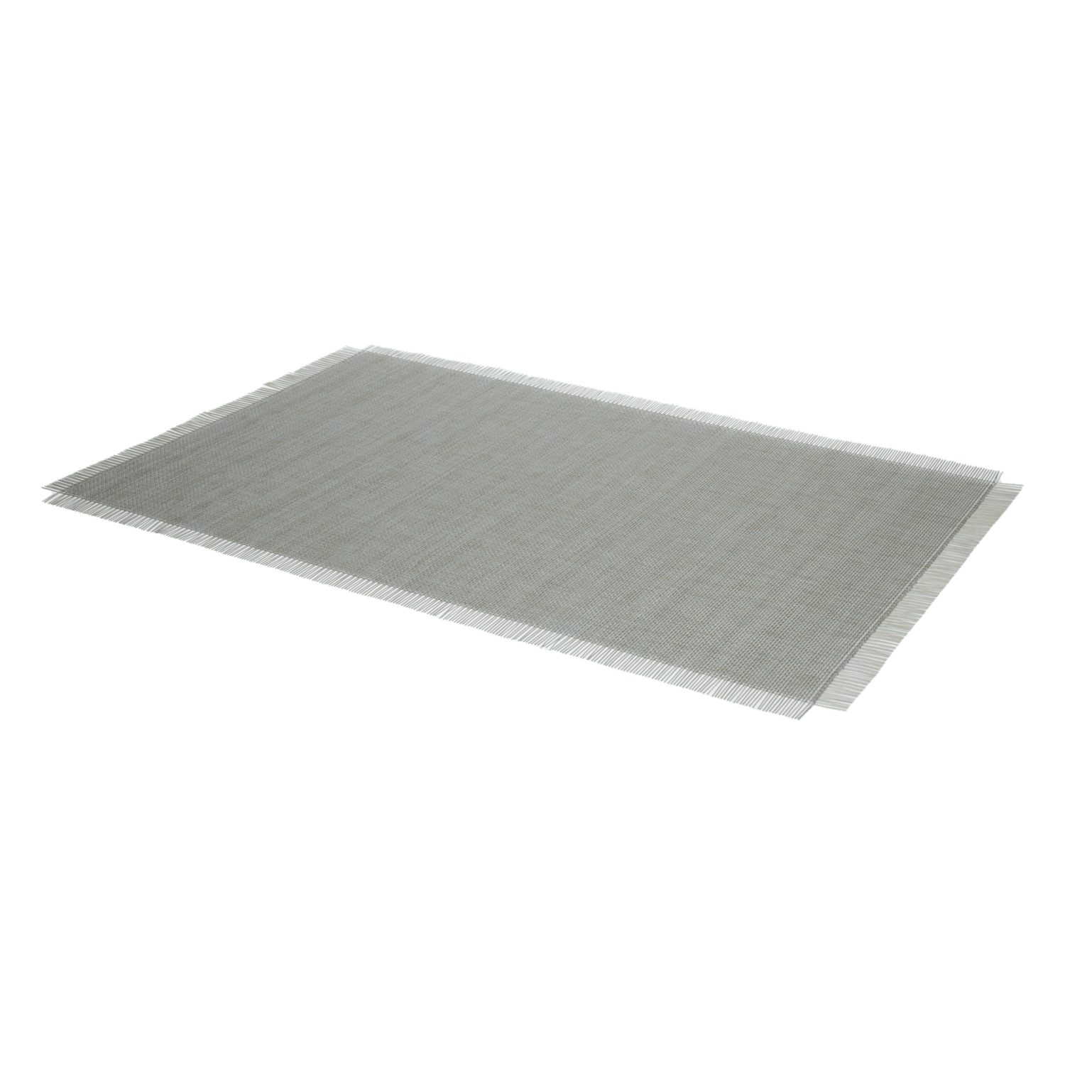 Individual Flecos Gris FREE HOME Rectangular