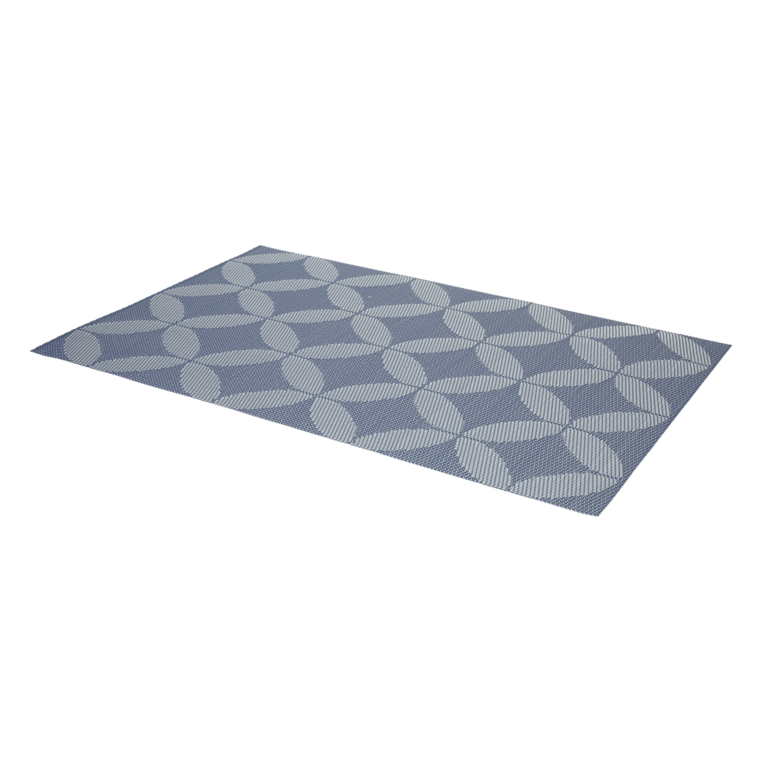 Individual Rombos Azules FREE HOME Rectangular