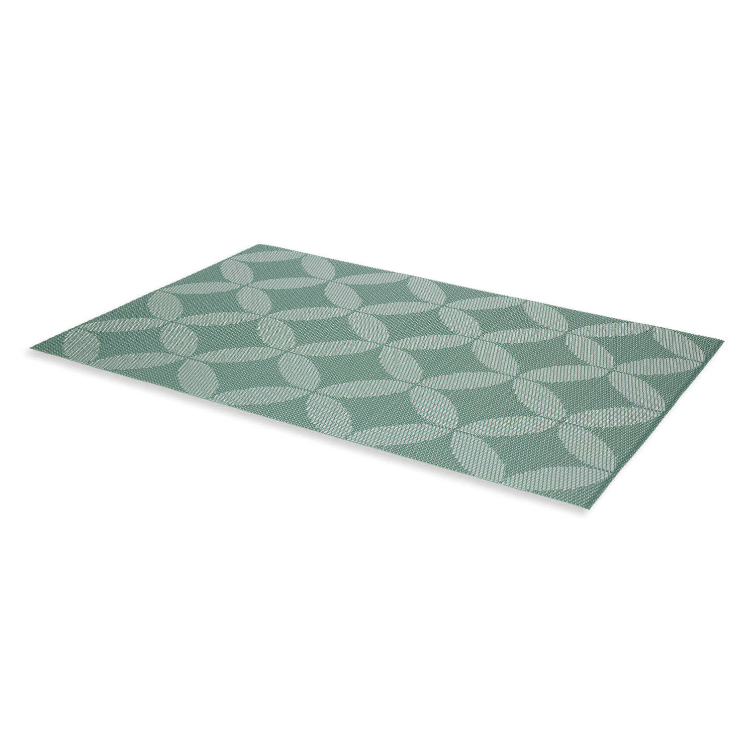 Individual Rombos Verdes FREE HOME Rectangular