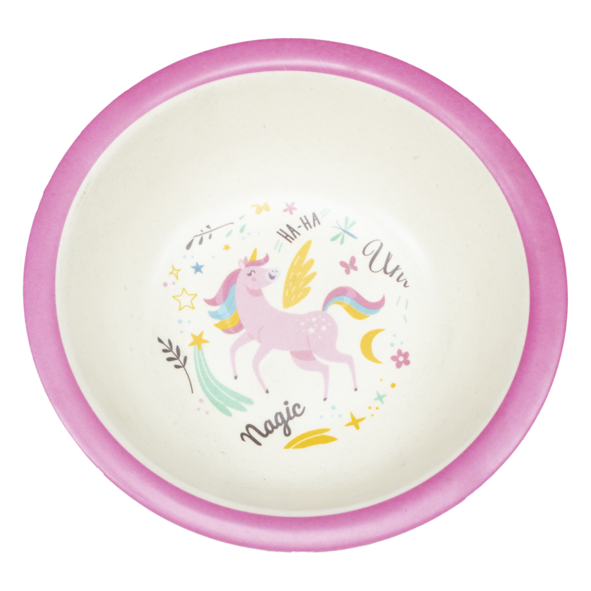 Plato Sopero Diseño Infantil Unicornios FREE HOME 16X4.7 Cm