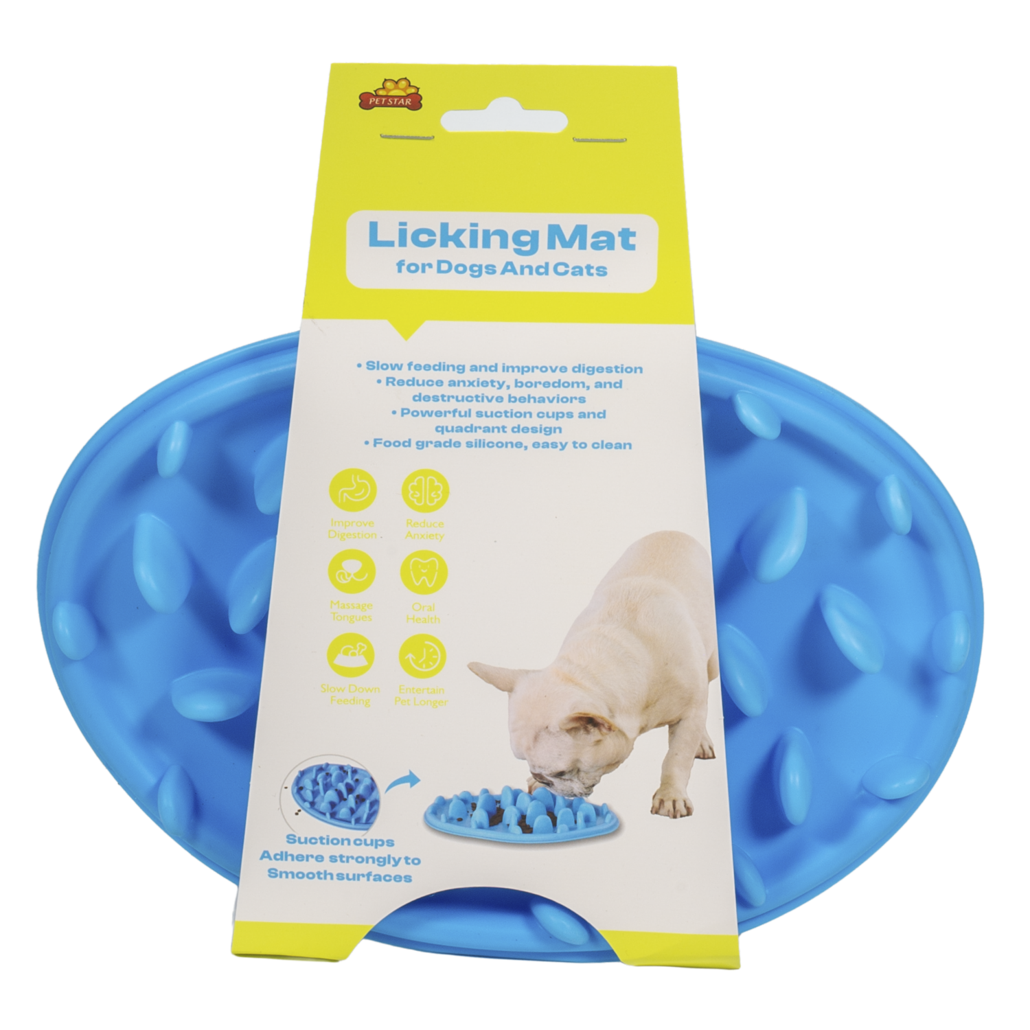 Adaptador De Plato De Mascota PET STAR S:24.5X18X3 Cm