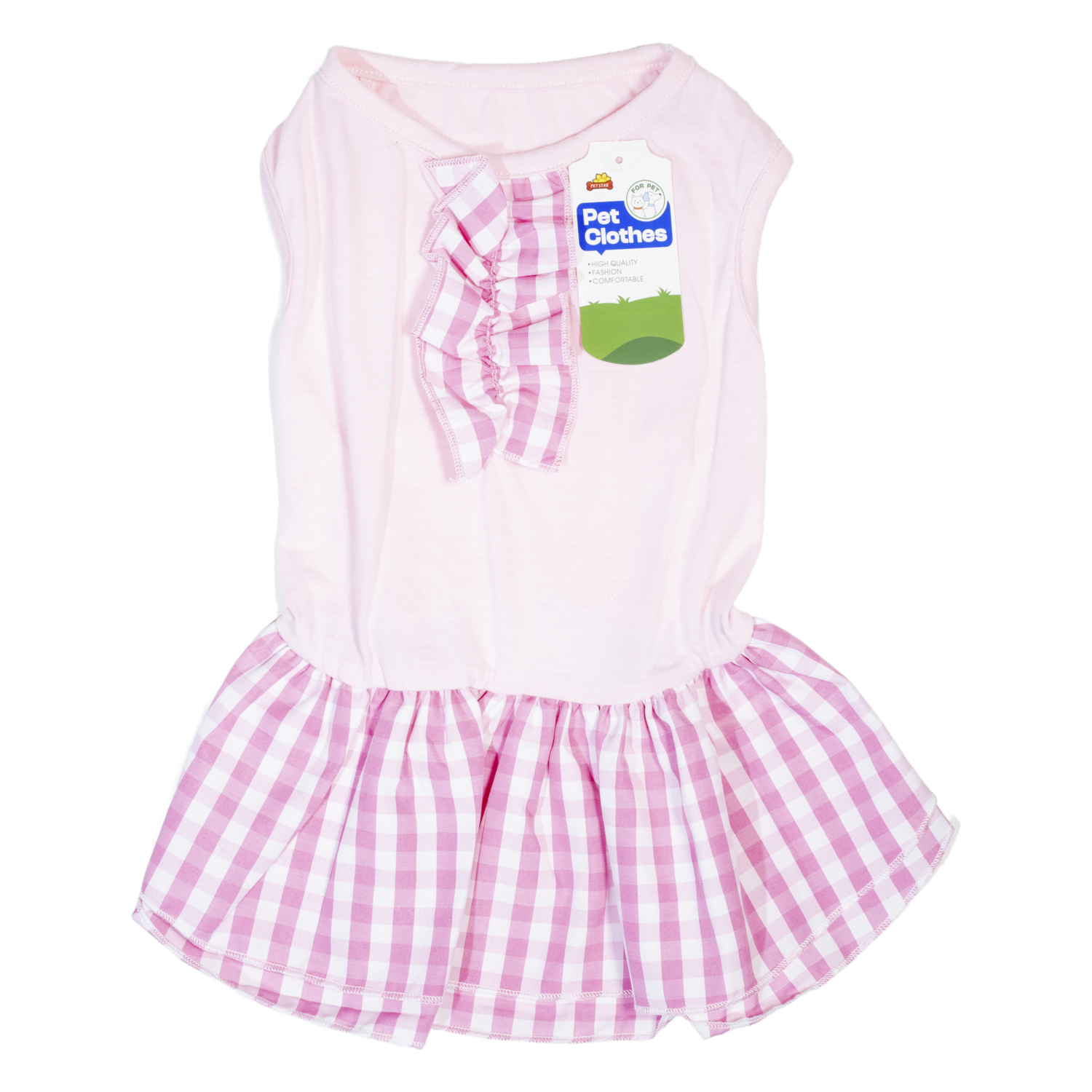 Vestido Para Mascota Rosado PET STAR 35Cm