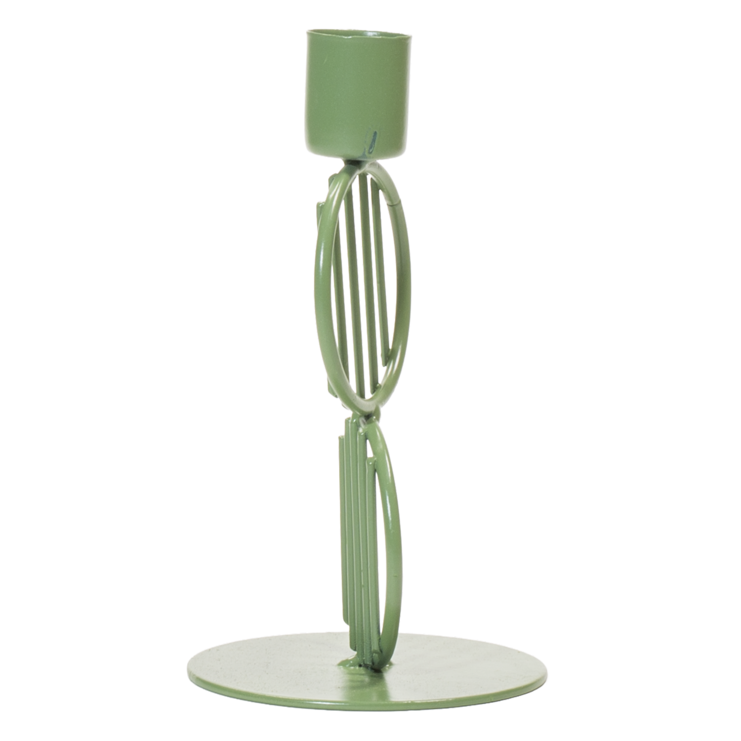 Porta Vela Diseño Guitarra Verde DORISHHOME 1 Pieza