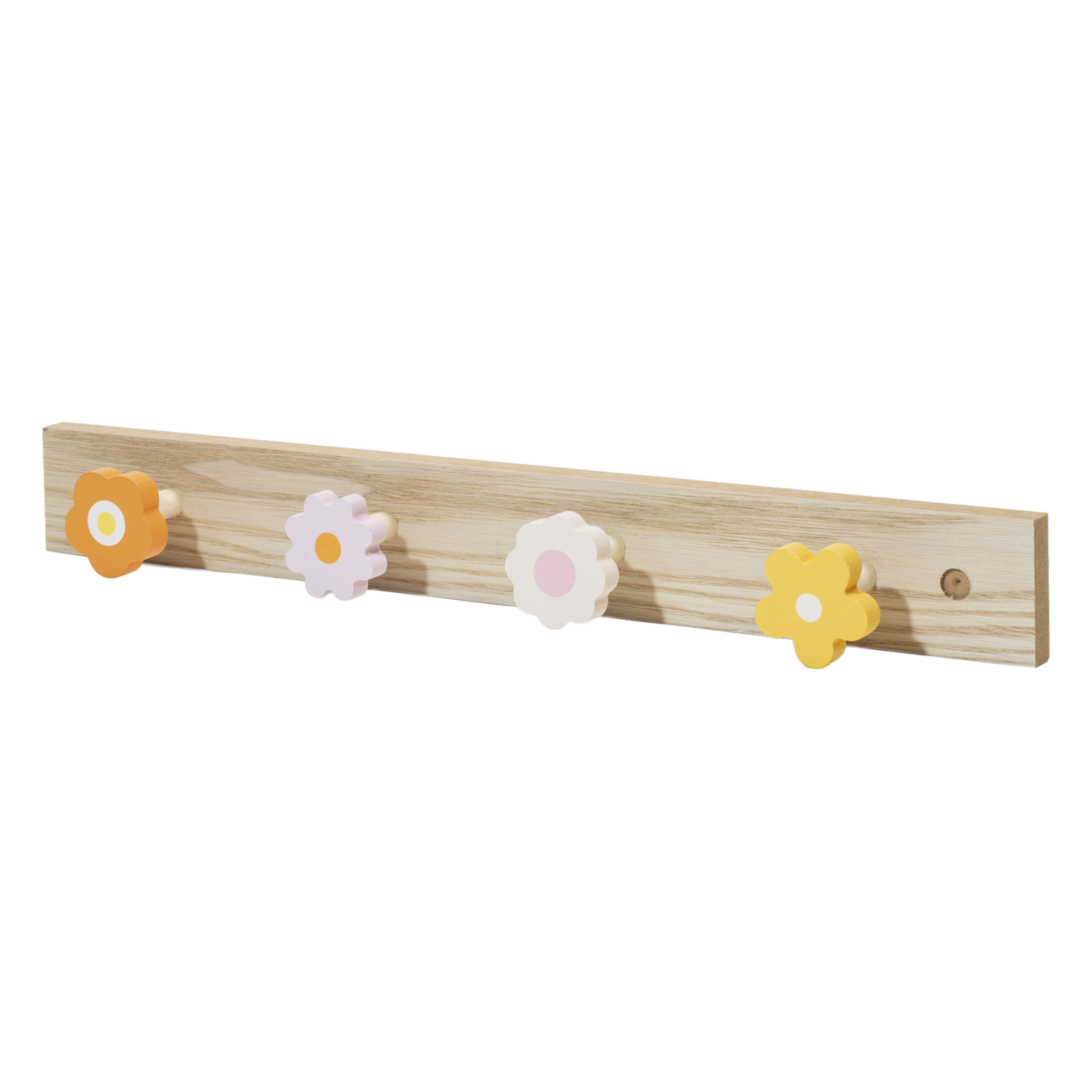 Ganchos Para Baño De Madera Diseño Flor DORISHHOME 1 Pieza