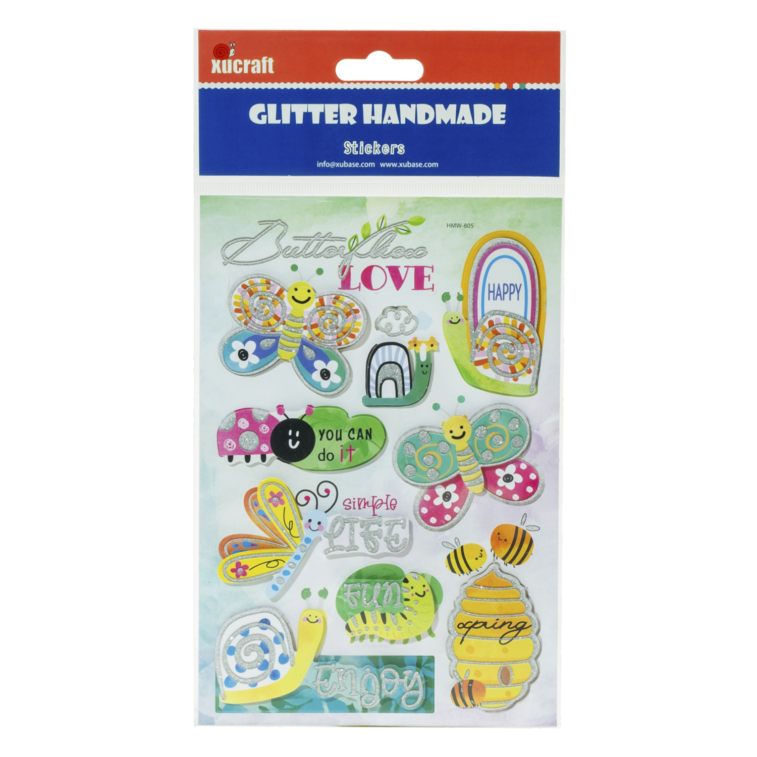 Stickers Mariposas XUCRAFT Unidad