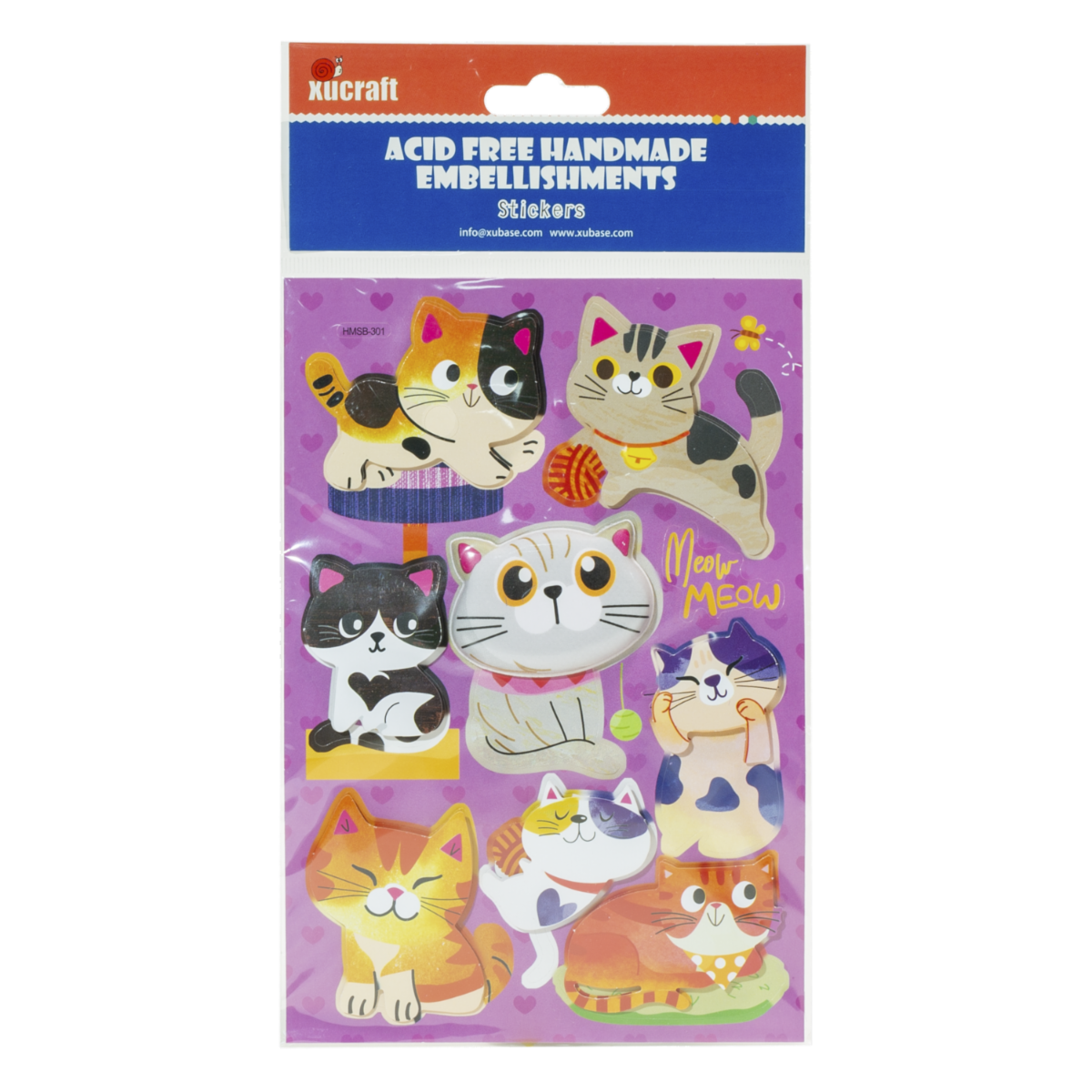 Stickers Gatos XUCRAFT Unidad