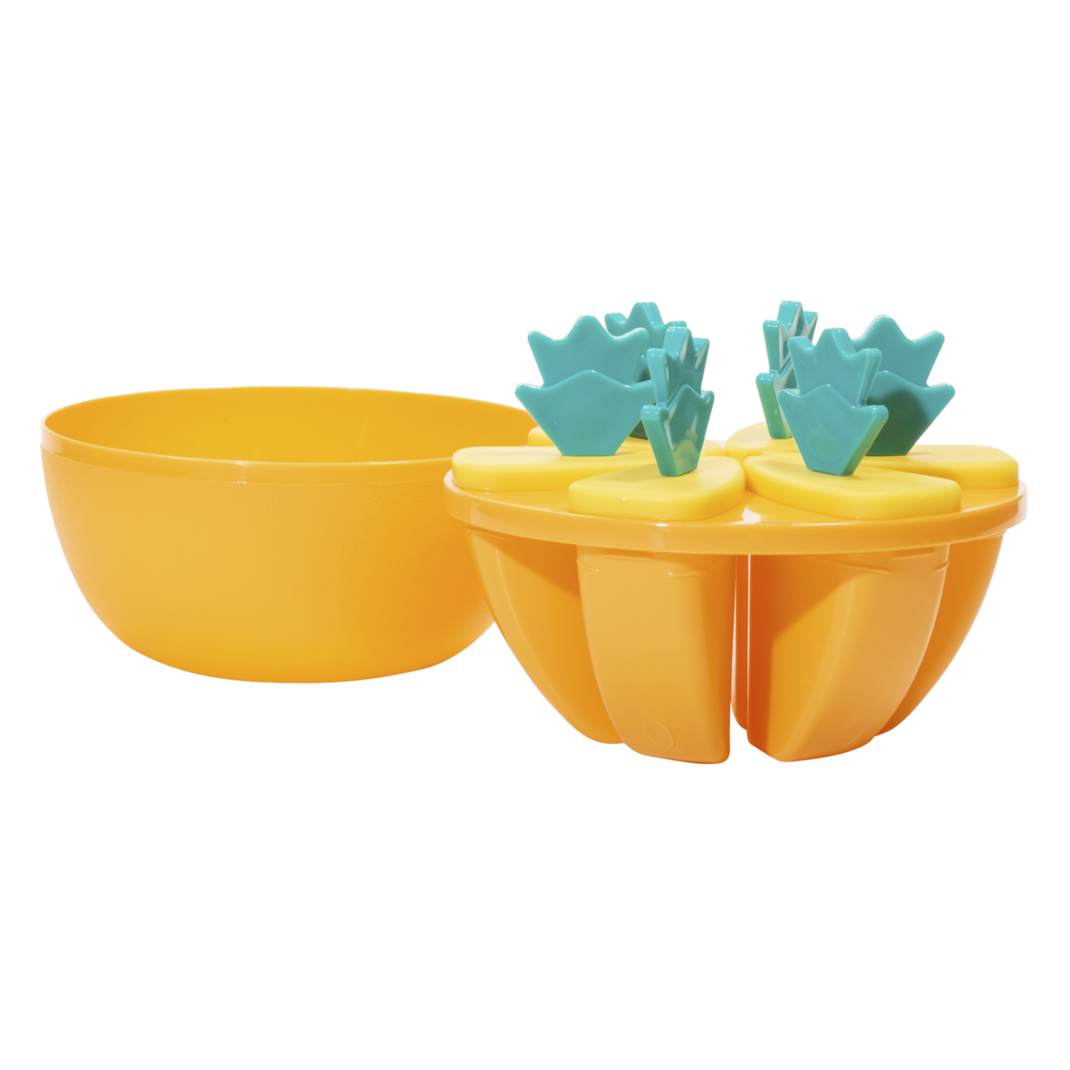 Molde De Helado Paleta Diseño Frutas HAIXIN PLASTIC 6 PZ
