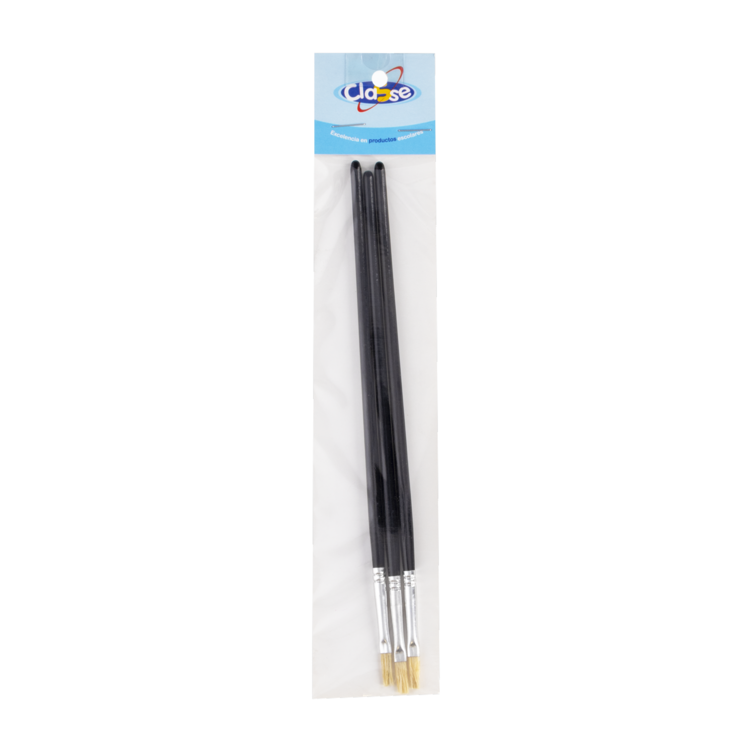 Pincel Plano N2 CLASSE X 3 Uds