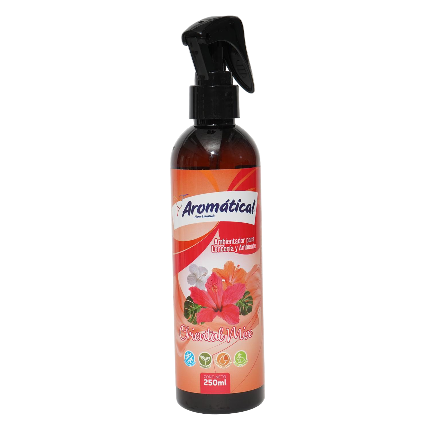 Ambientador Para Lencería Y Ambiente Oriental Mix AROMÁTICAL 250 Ml