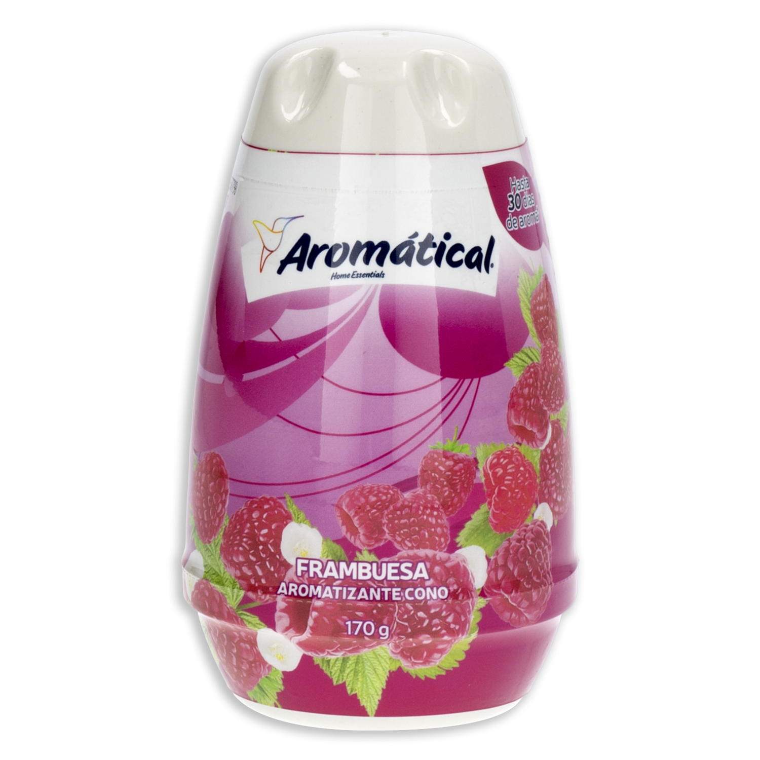Aromatizante En Cono Fragancia Frambuesa AROMÁTICAL 170 G