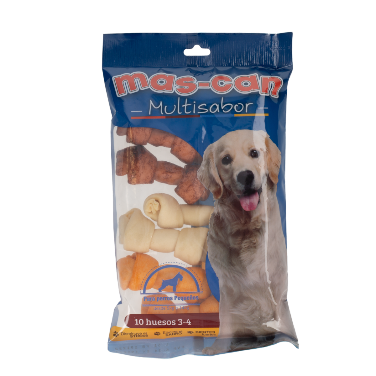 Huesitos Para Perros Varios Sabores MAS-CAN X 10 Uds