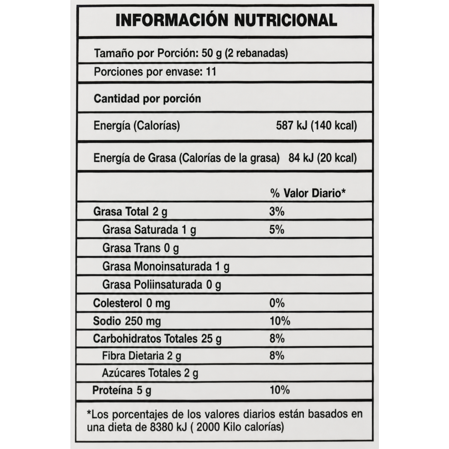 Pan Blanco Clásico EL ARTESANAL 550 G