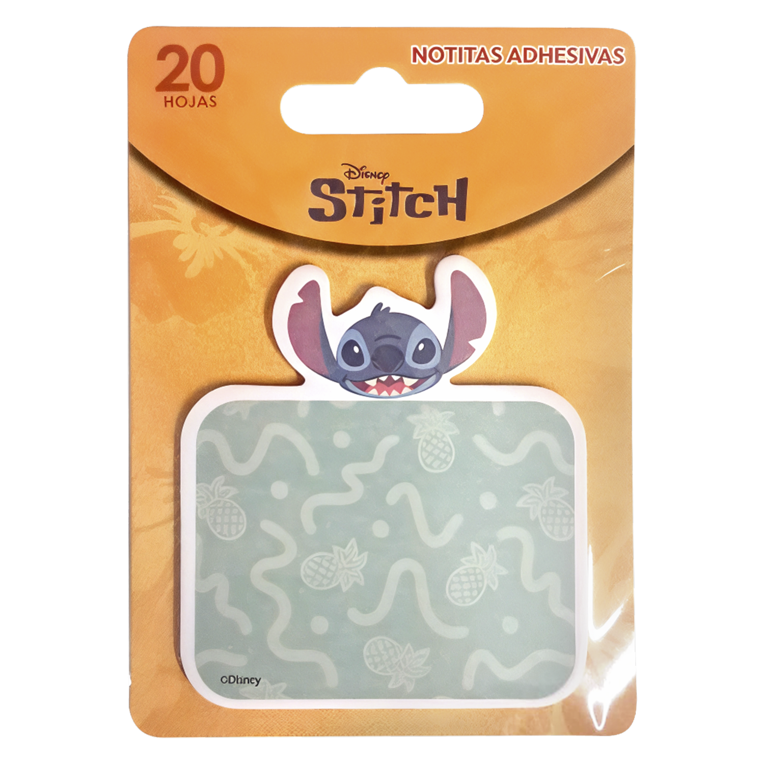 Notitas Adhesivas Diseño Stitch DISNEY 20 Hojas