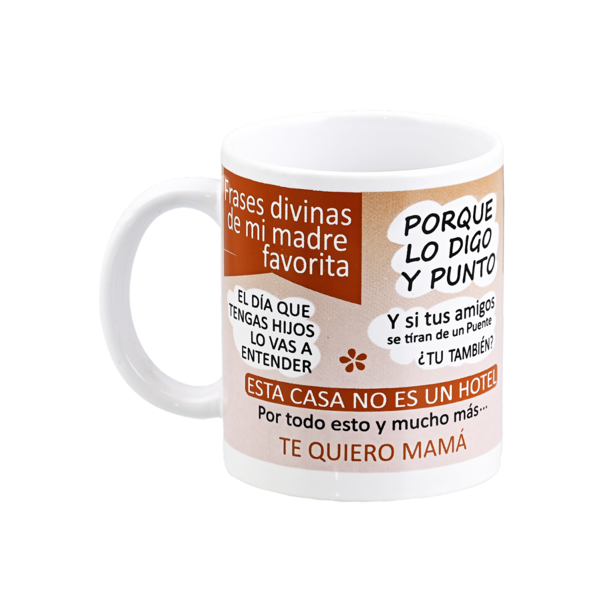 Jarro Con Frases A Mama JOY De Cerámica
