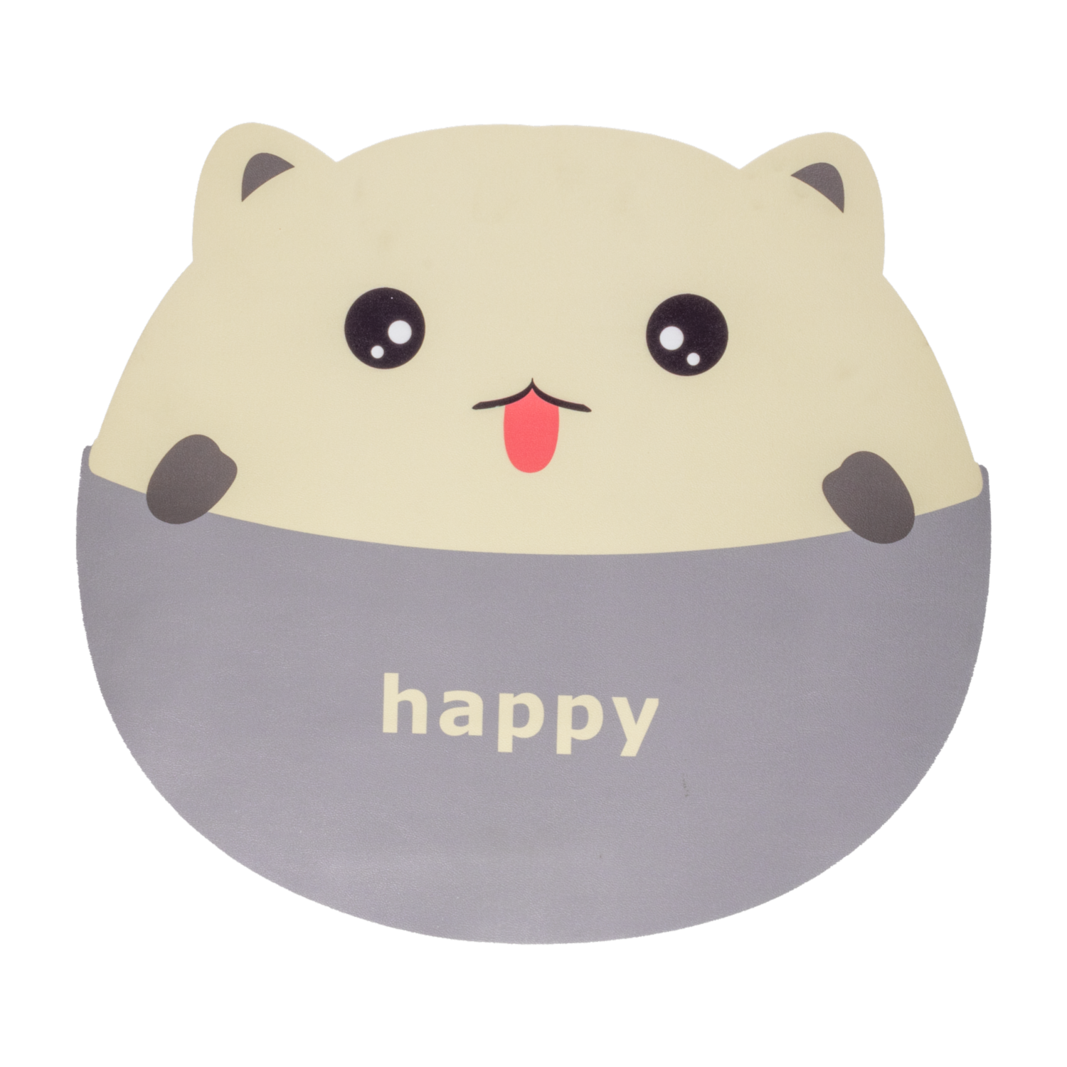 Individual Infantil Happy Gris FREE HOME 34 X 38 X 1,6  Cm