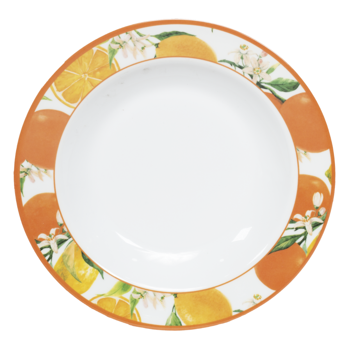 Plato Hondo Diseño Frutal FREE HOME 14.5X7 Cm