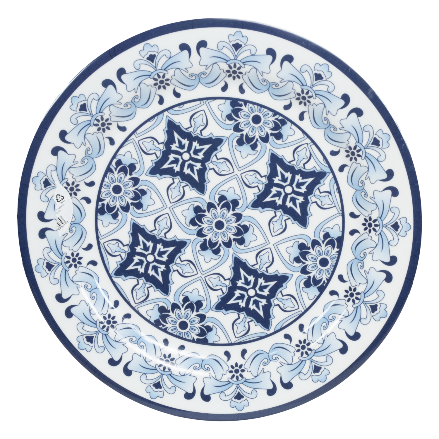 Plato Tendido Diseño Arabesco FREE HOME 28 Cm