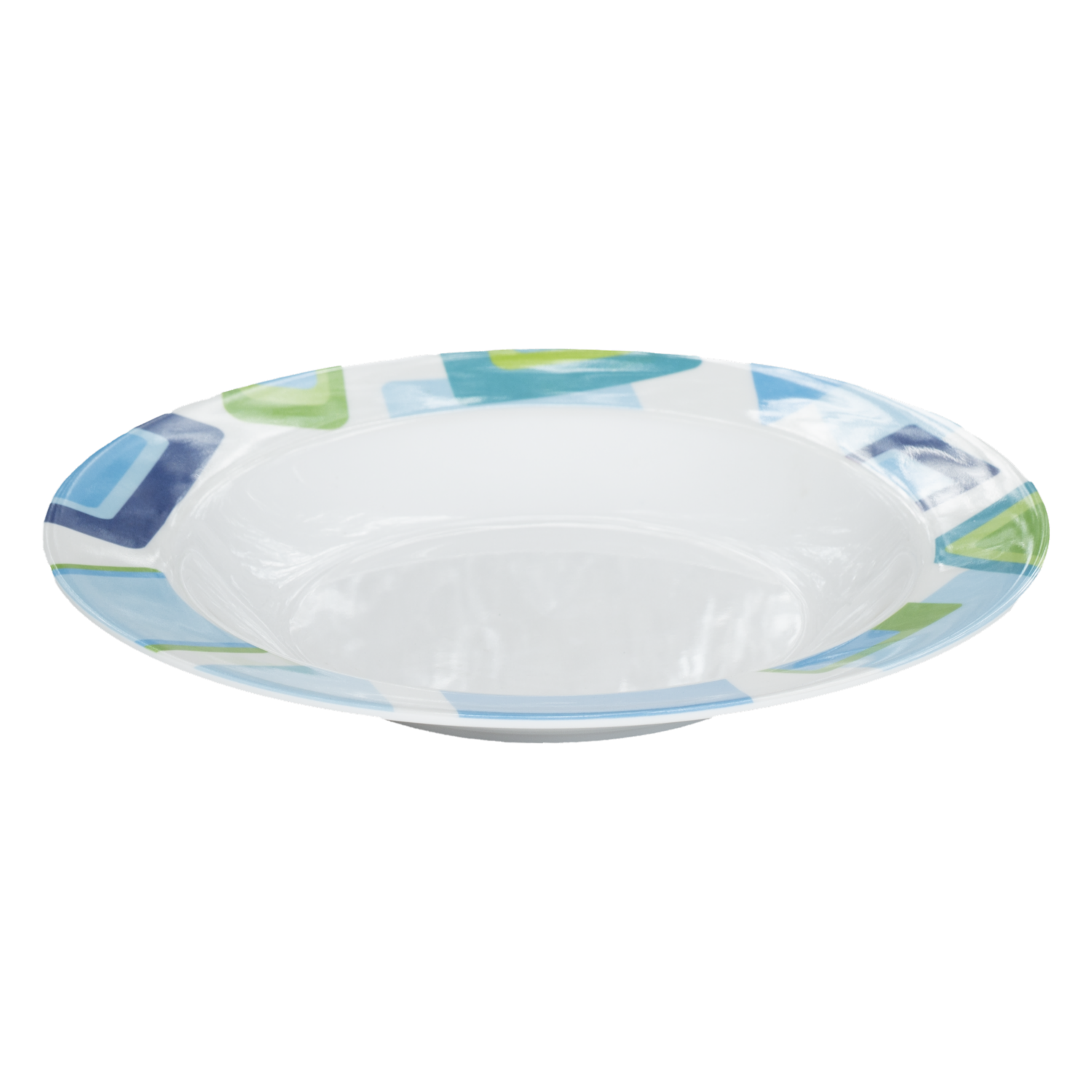 Plato Hondo Diseño Decorado FREE HOME 23 Cm