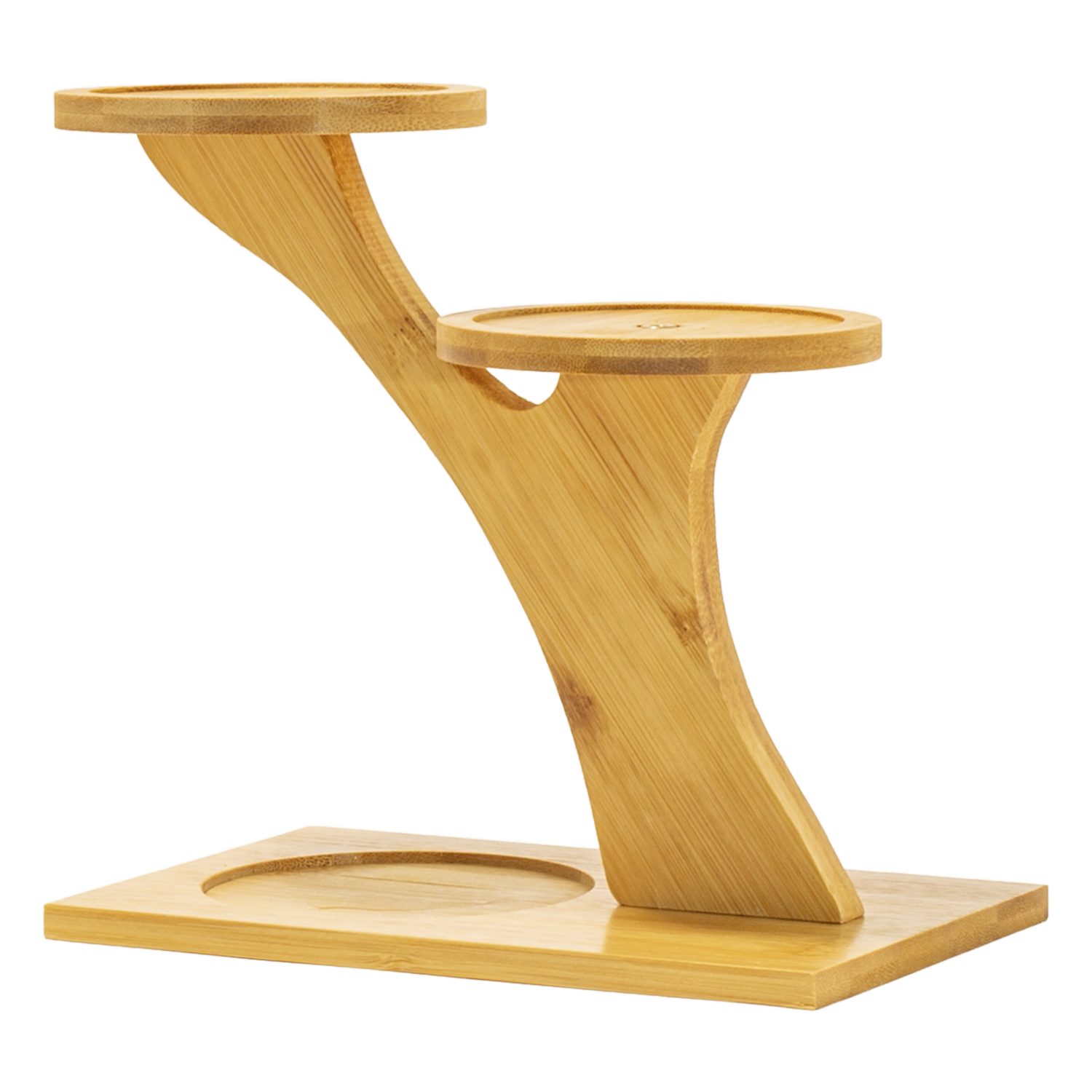 Base Decorativa De Madera Base Cuadrada SKYLARK 1 Pieza