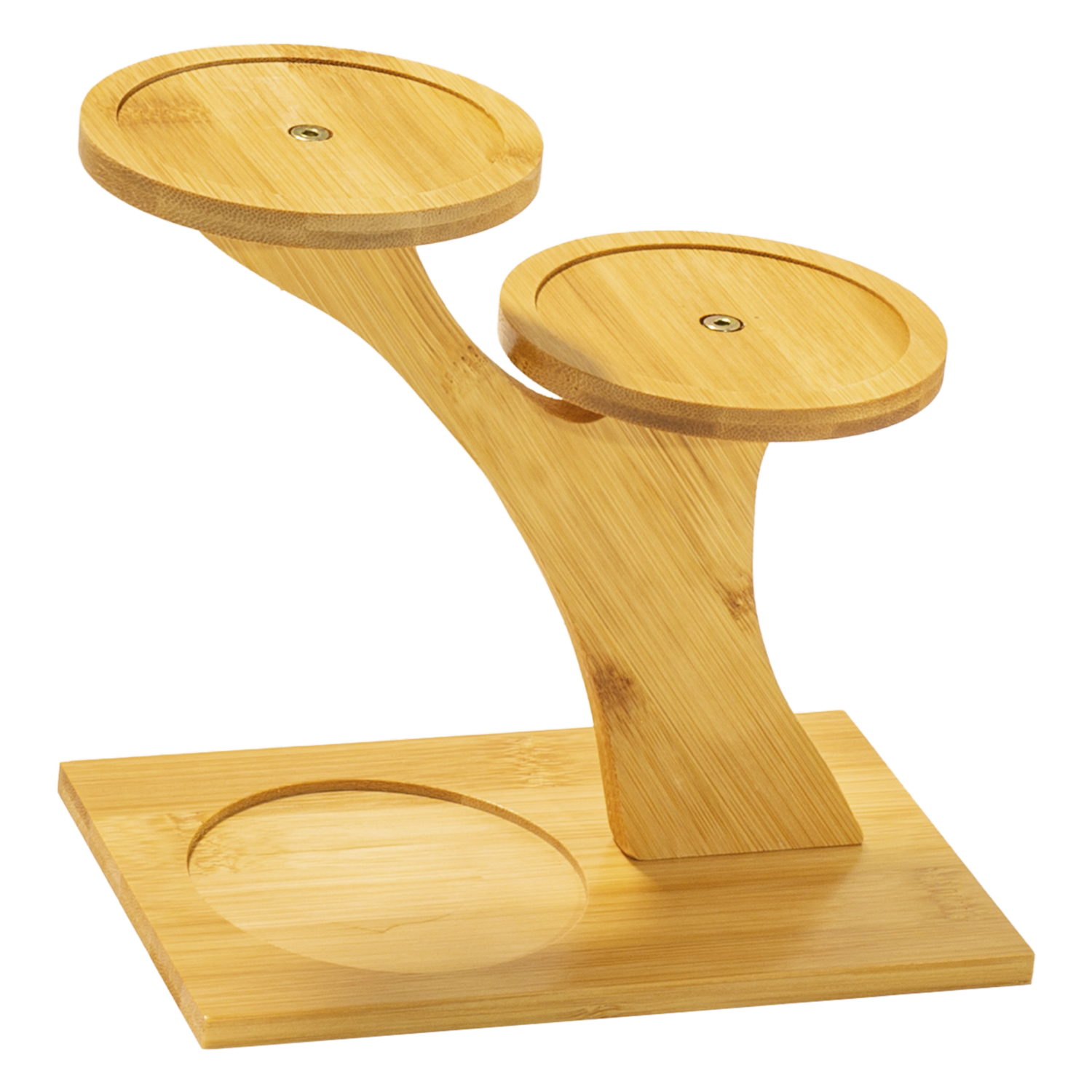 Base Decorativa De Madera Base Cuadrada SKYLARK 1 Pieza