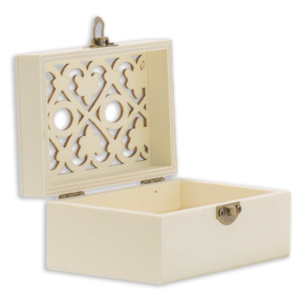Caja Para Pintar Con Diseño Madera Mediana LUYI 1 Pieza