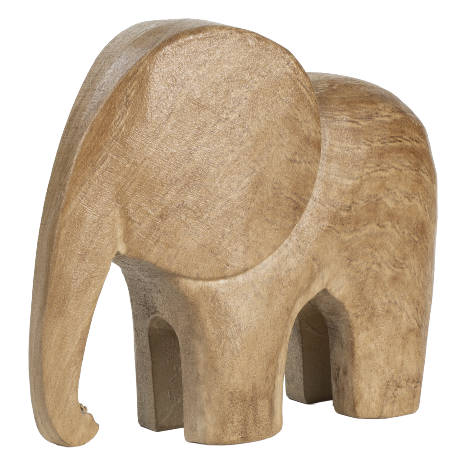 Figura Decorativa Elefante De Madera SKYLARK 39X32X33 Cm