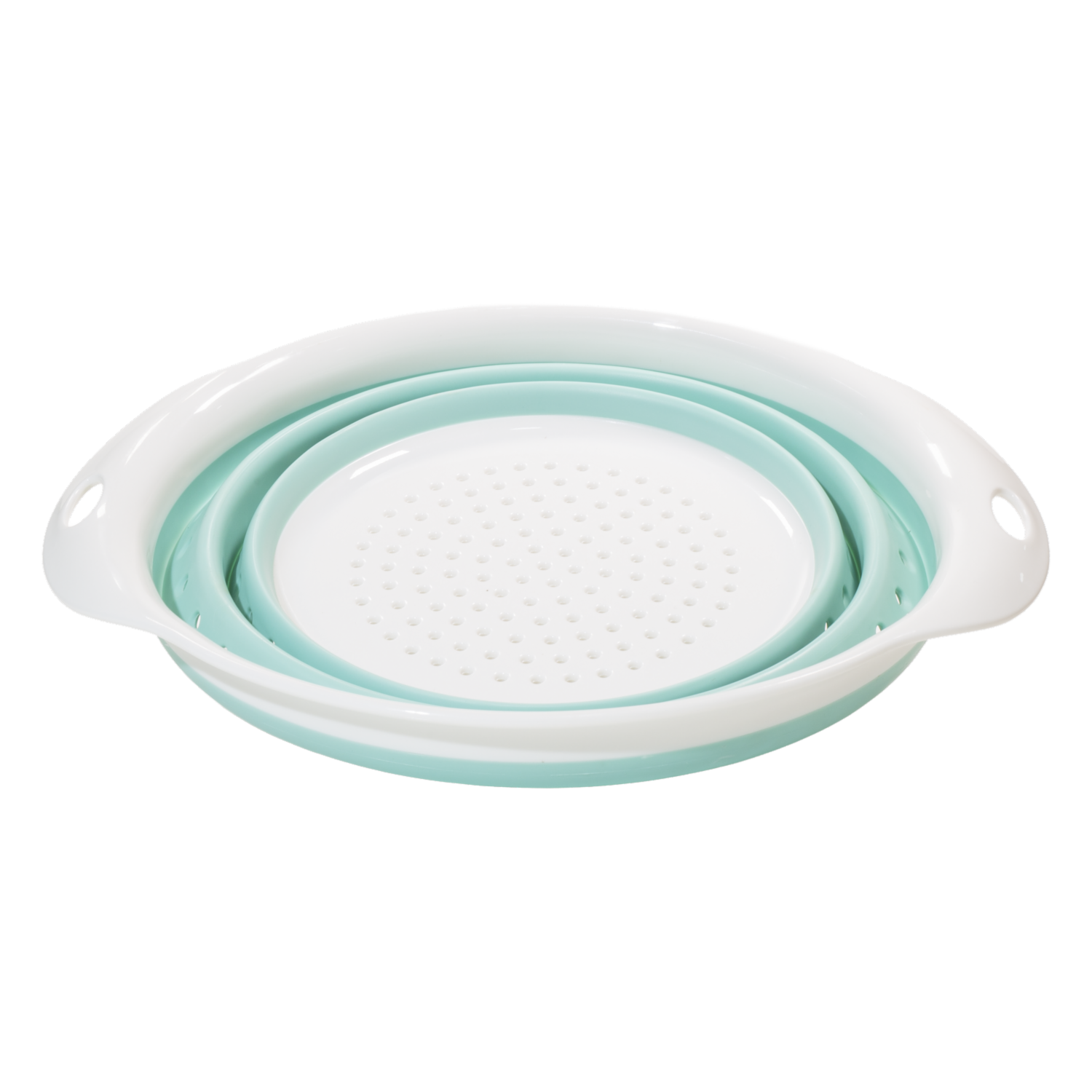 Colador Plegable Menta Y Blanco HAIXIN PLASTIC Unidad