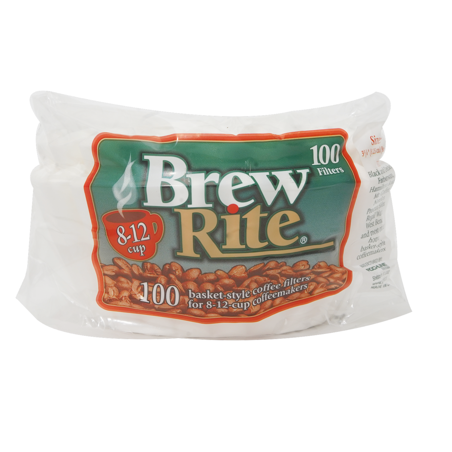 Filtros De Café De Papel BREW RITE 100 Uds
