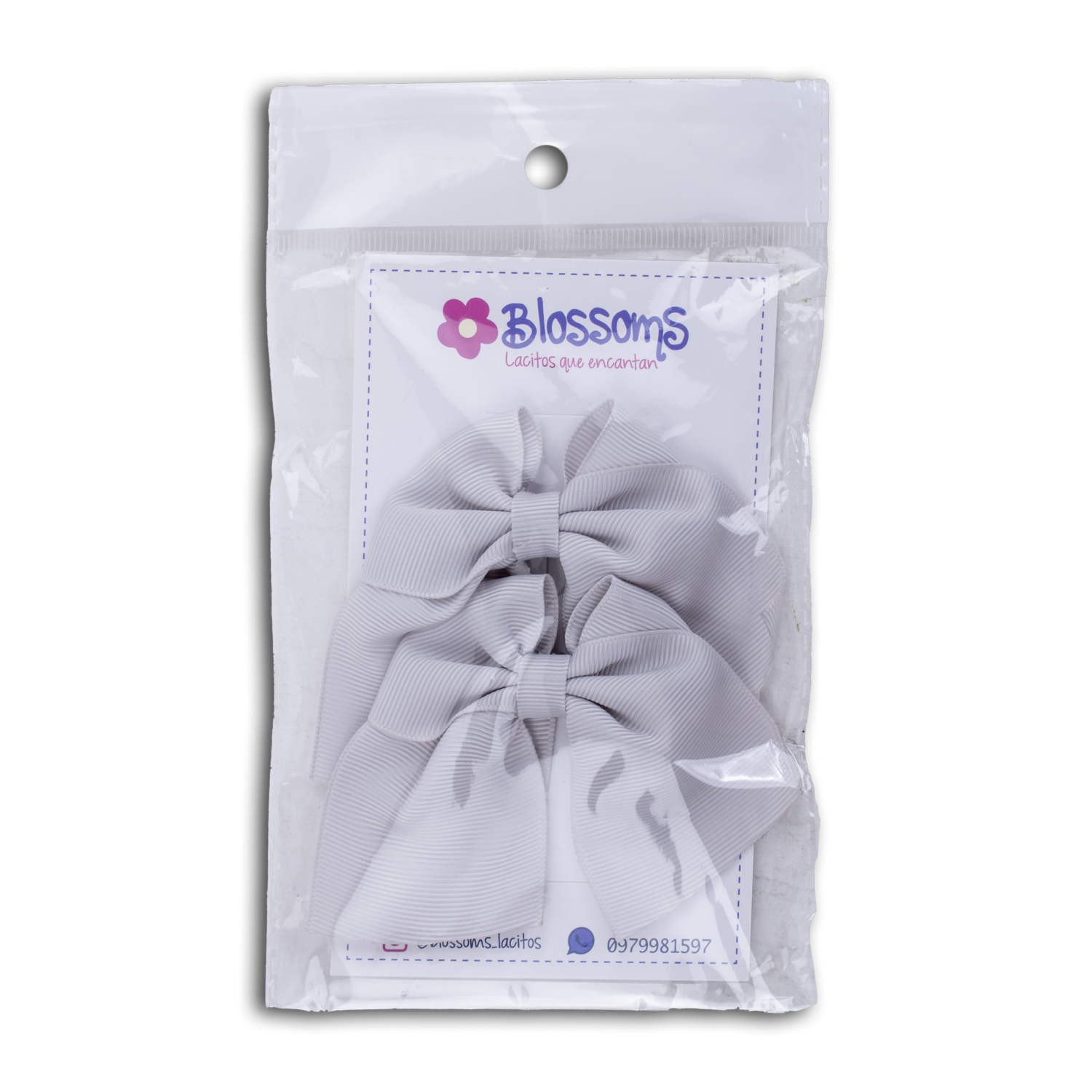 Vinchas De Cabello Tipo Lazo Mediana BLOSSOMS X 2 Uds