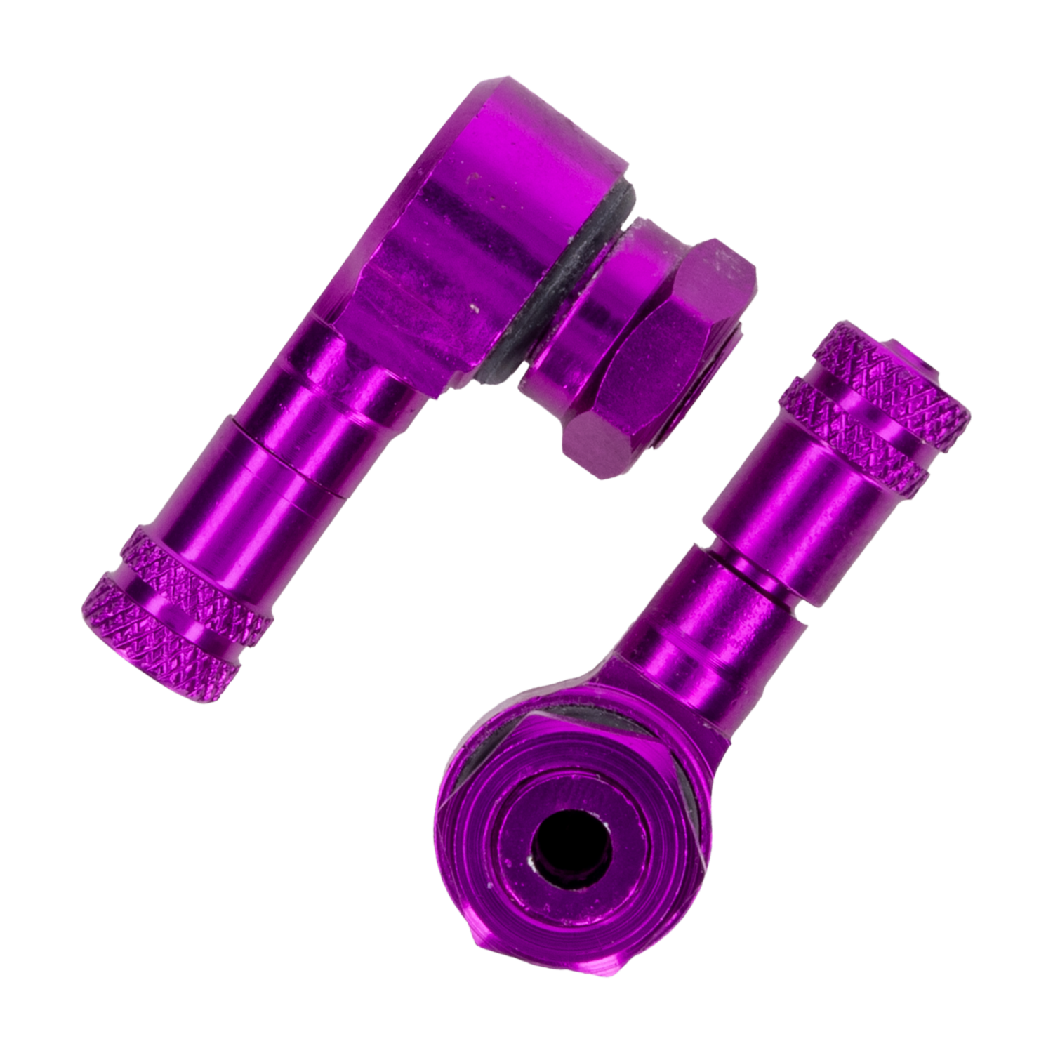 Válvula Para Moto Para Llantas Color Morado TAEKO Set X 2 Uds
