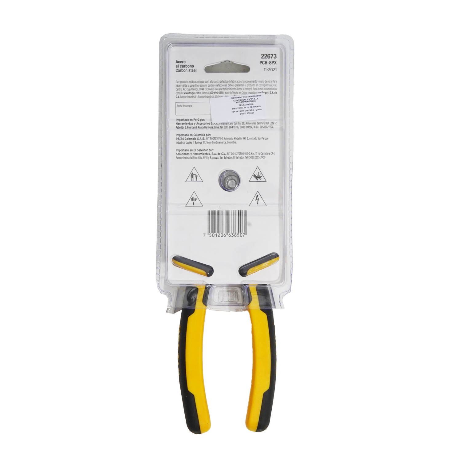 Playo Articulado 8Conford Grip PRETUL Unidad