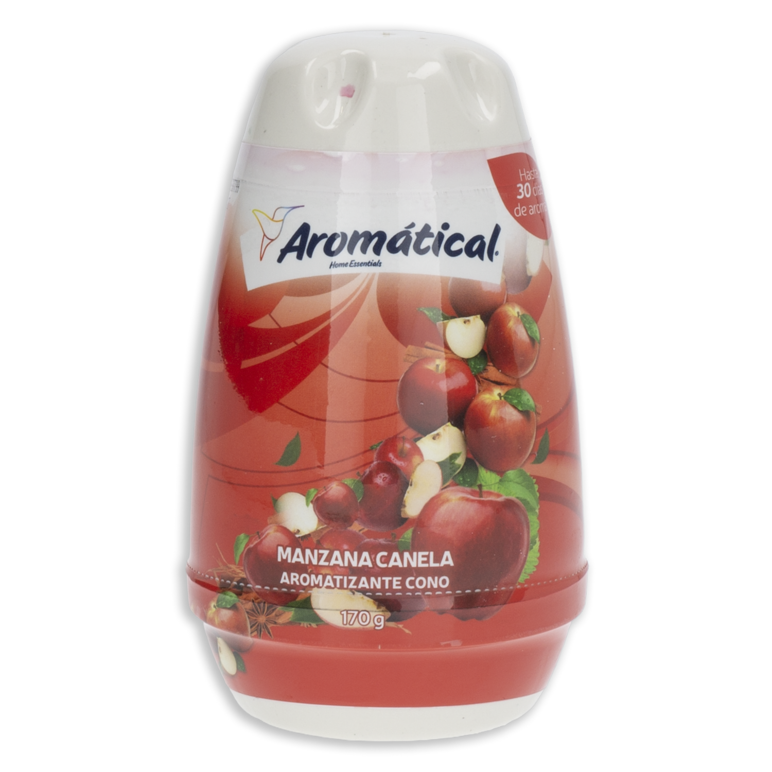 Aromatizante En Cono Fragancia Manzana Canela AROMÁTICAL 170 G