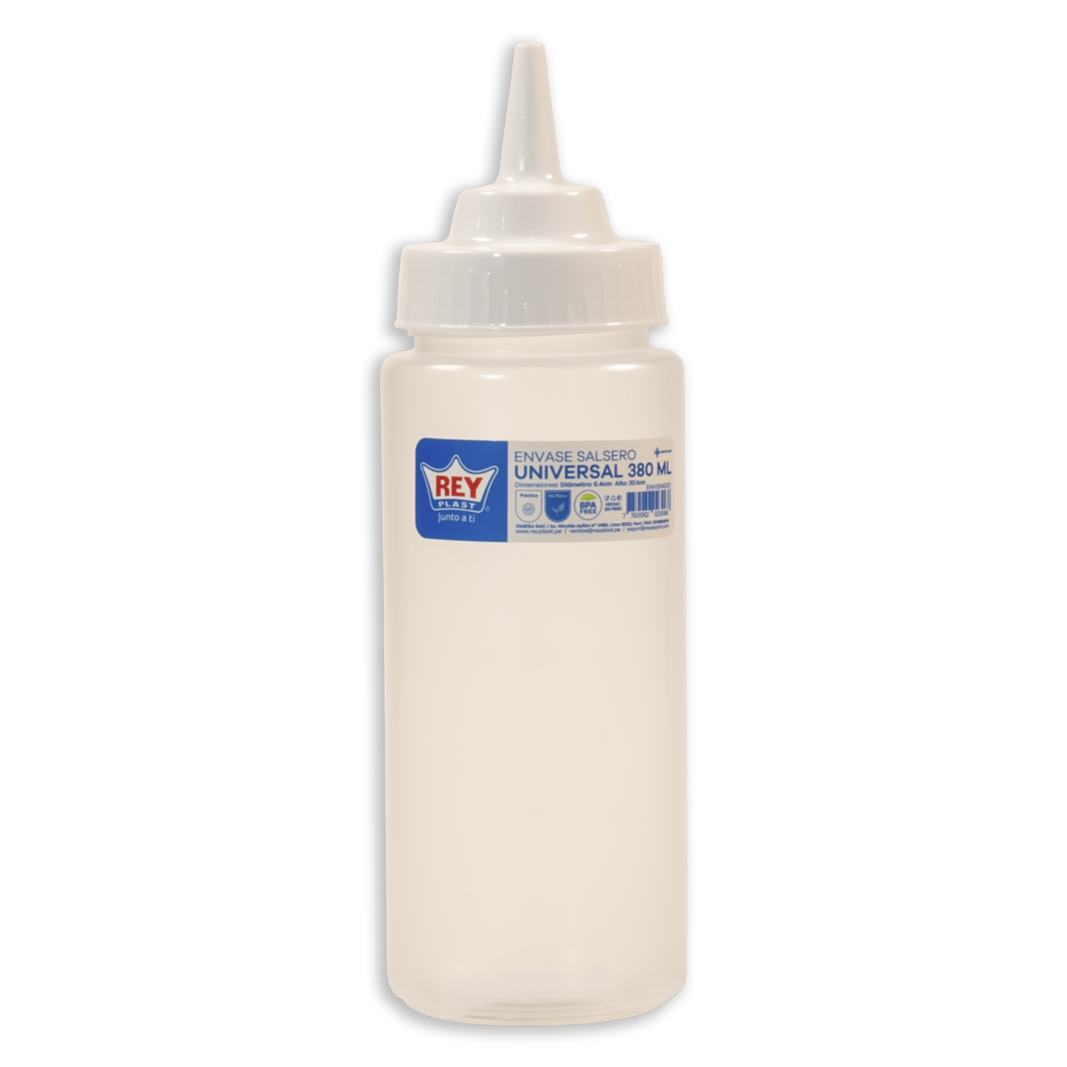 Salero Envase Universal EL REY 380 Ml