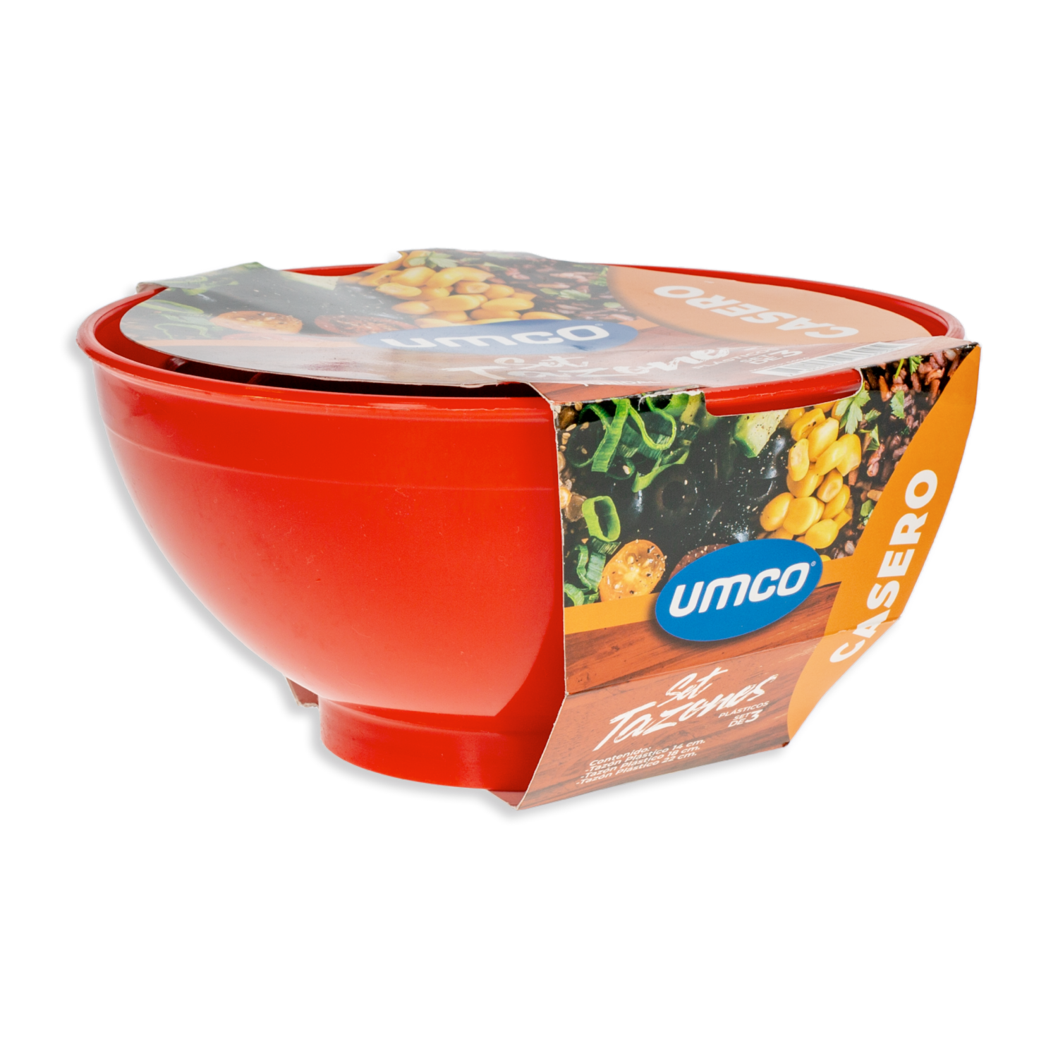 Set Tazones Plásticos UMCO Unidad