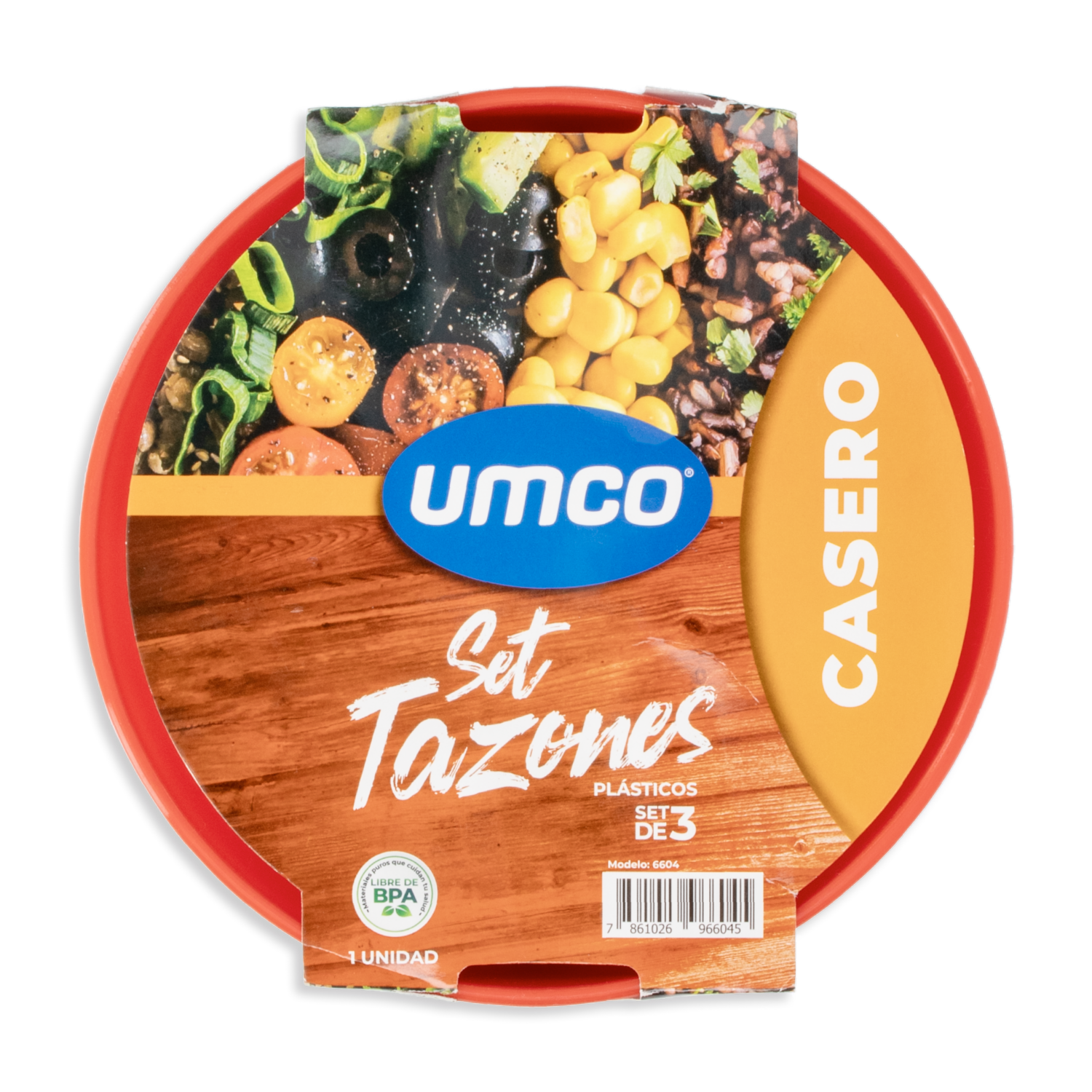 Set Tazones Plásticos UMCO Unidad