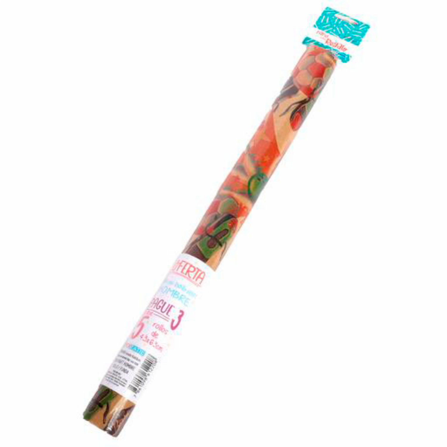 Papel De Regalo Kraft Hombre VERNAZA GRAFIC X 3 Uds
