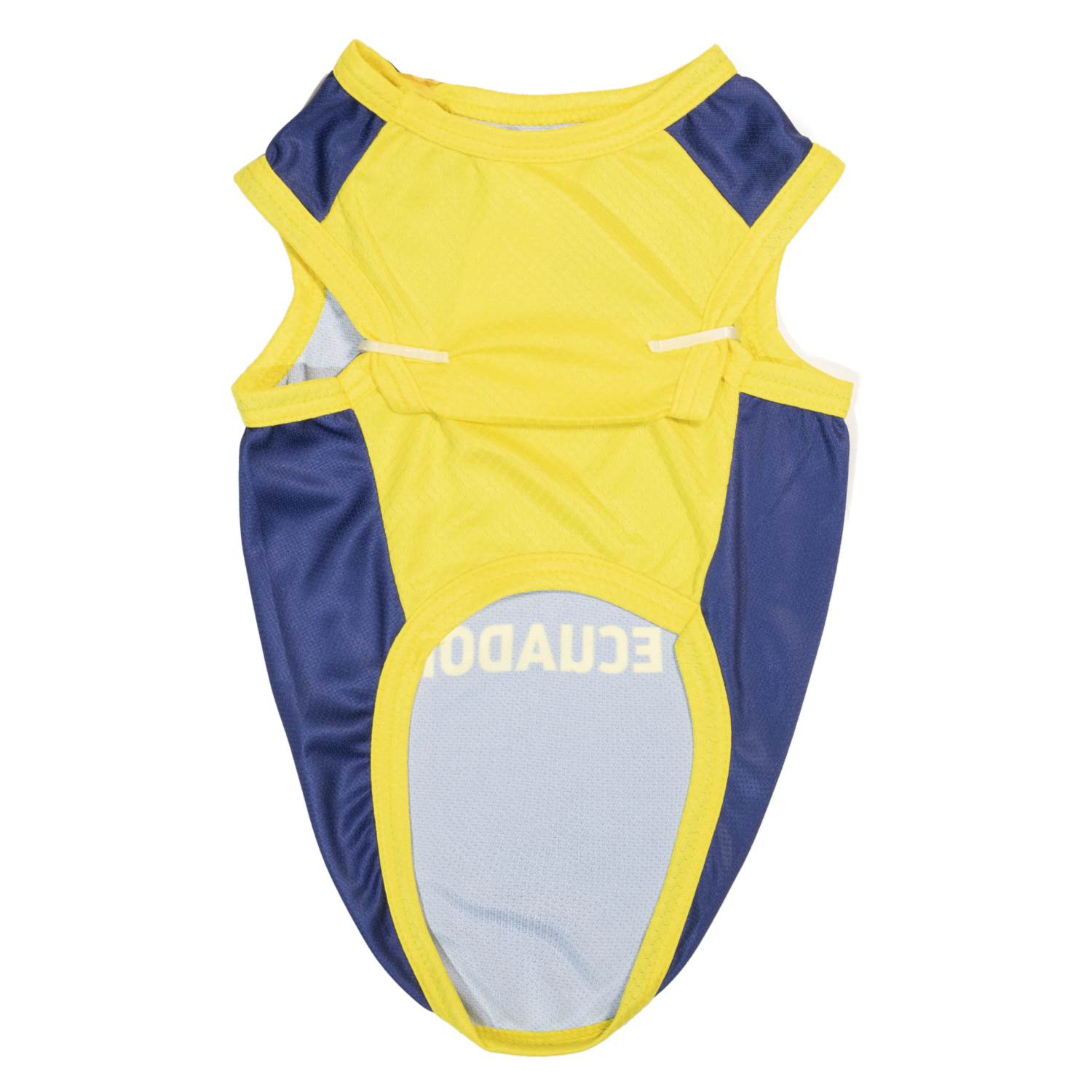 Camiseta Para Perro Azul Escudo Selección Ecuador FEF Unidad