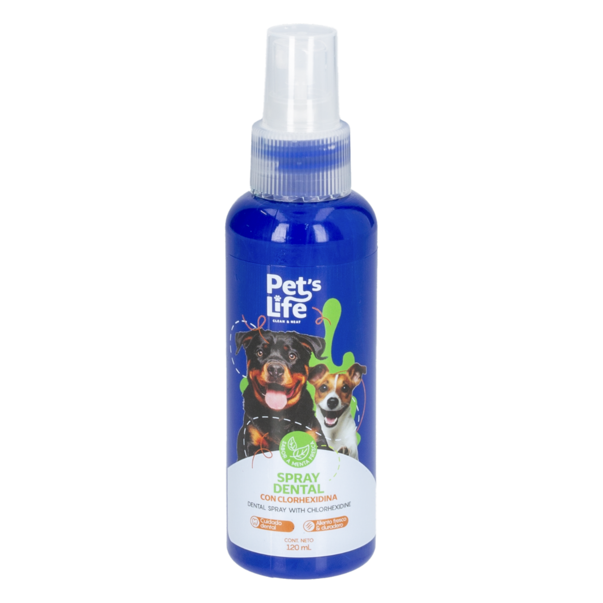 Spray Dental Para Mascotas PETS LIFE 120 Ml