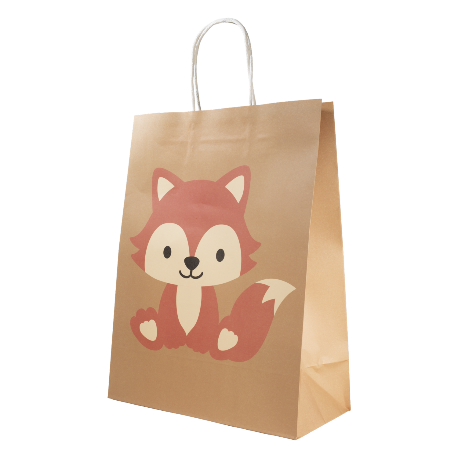 Bolsa De Regalo Diseño Animales IMPORTADORA CUMPLEAÑOS 33X26X12 Cm
