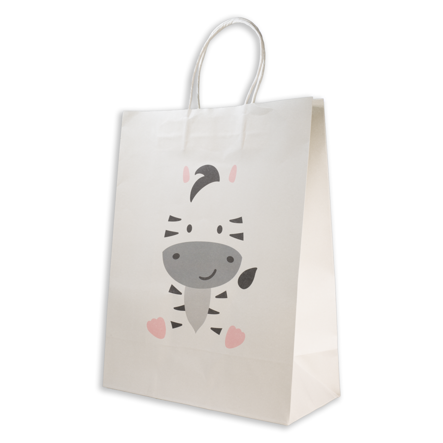 Bolsa De Regalo Diseño Animales IMPORTADORA CUMPLEAÑOS 33X26X12 Cm