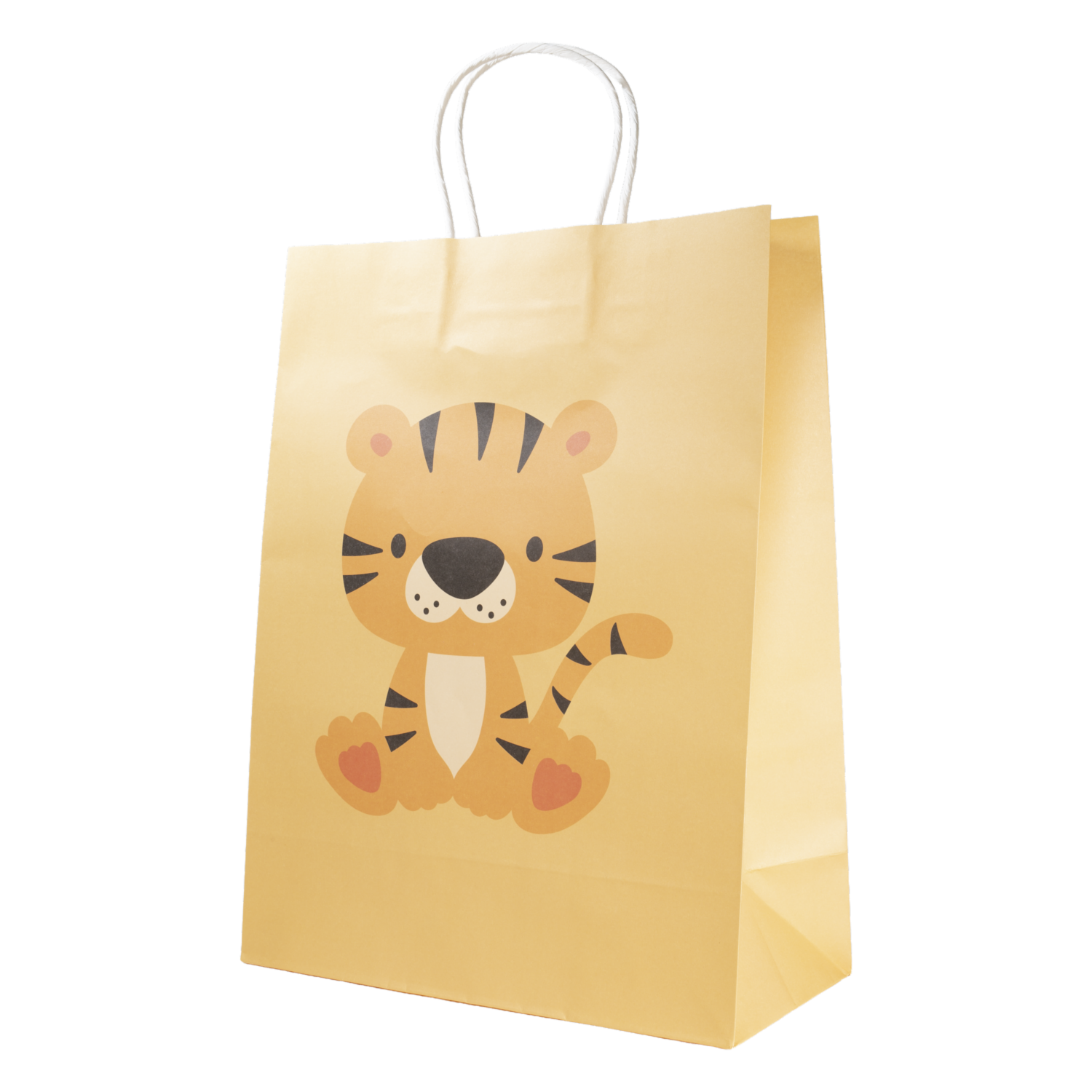 Bolsa De Regalo Diseño Animales IMPORTADORA CUMPLEAÑOS 33X26X12 Cm
