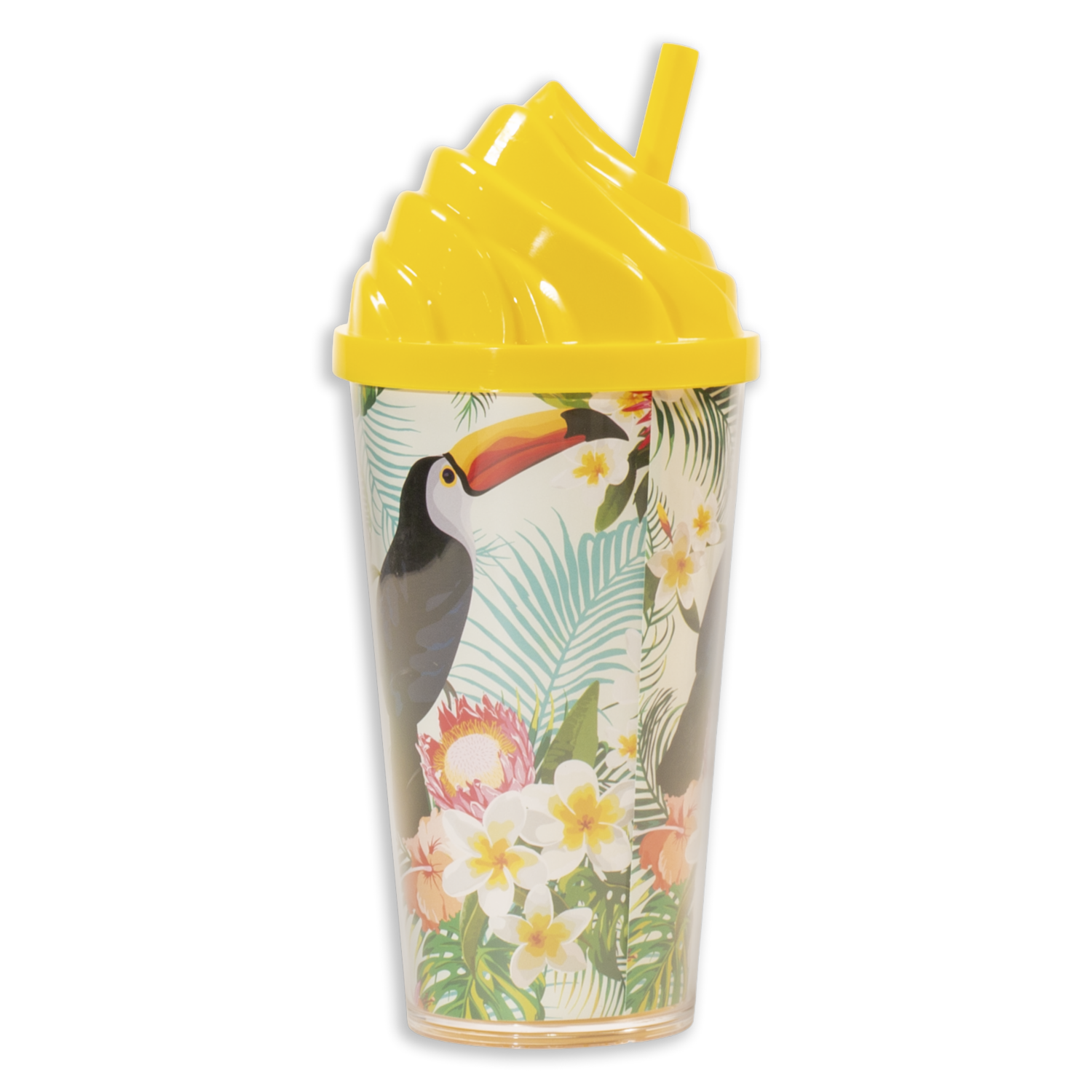 Vaso Plástico Diseño Chantilly Plus Tucán NEOPLAS 500 Ml