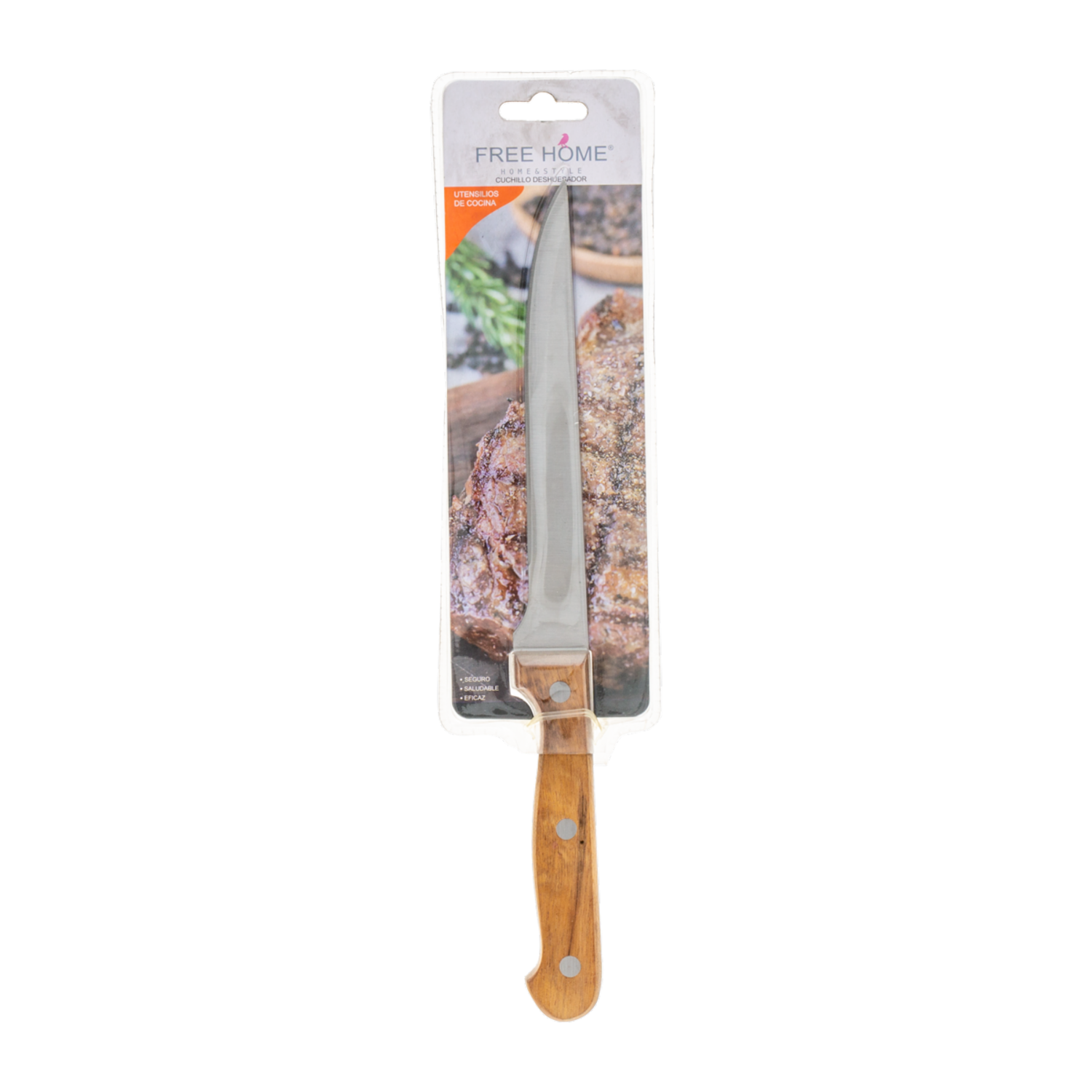 Cuchillo Deshuesador Madera FREE HOME Mediano