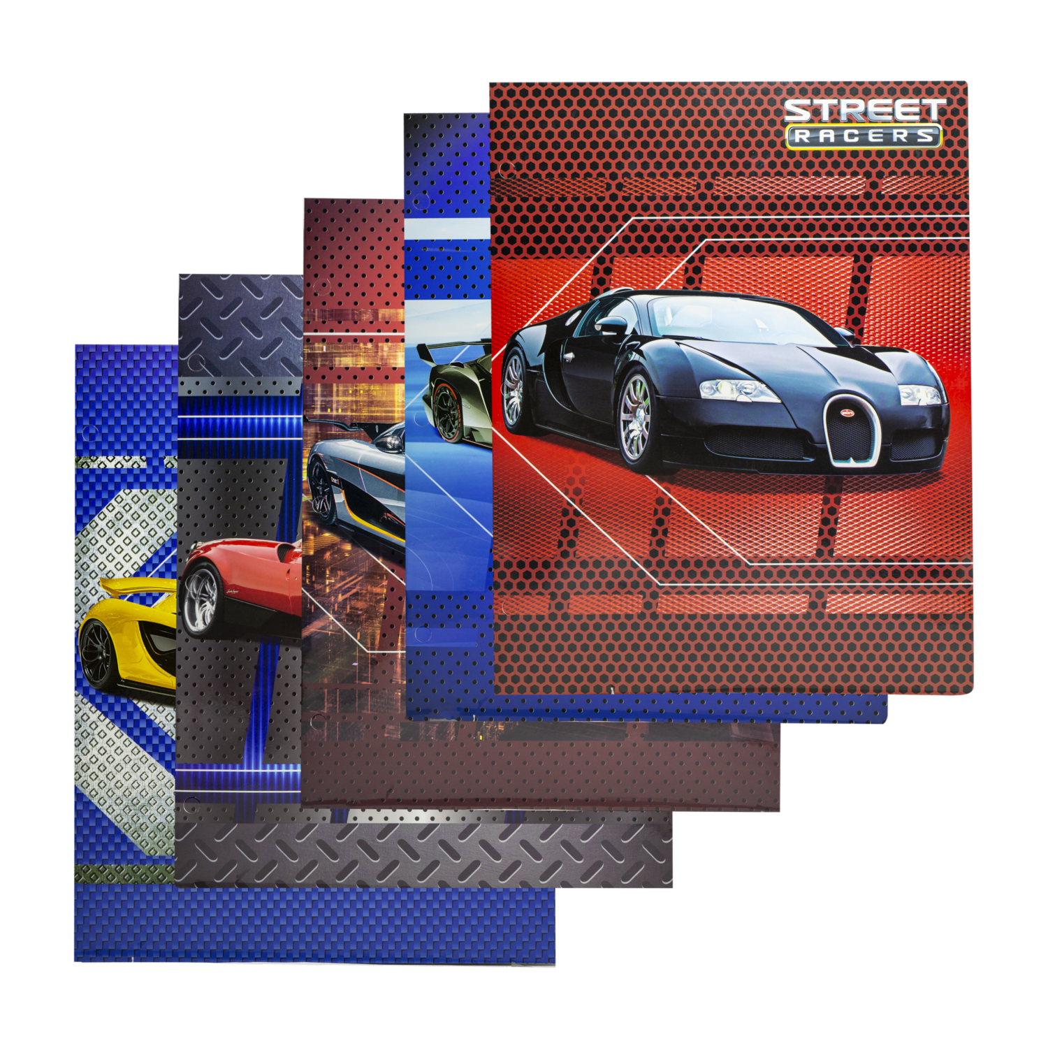 Carpetas Surtidas Con Diseño De Carros PROMARX Unidad
