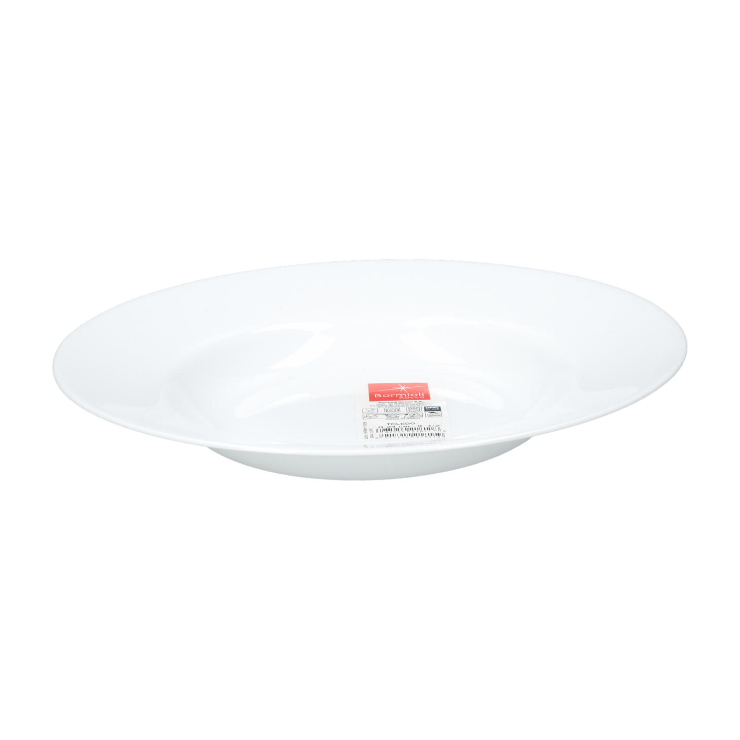 Plato Hondo Toledo Color Blanco BORMIOLI ROCCO Unidad